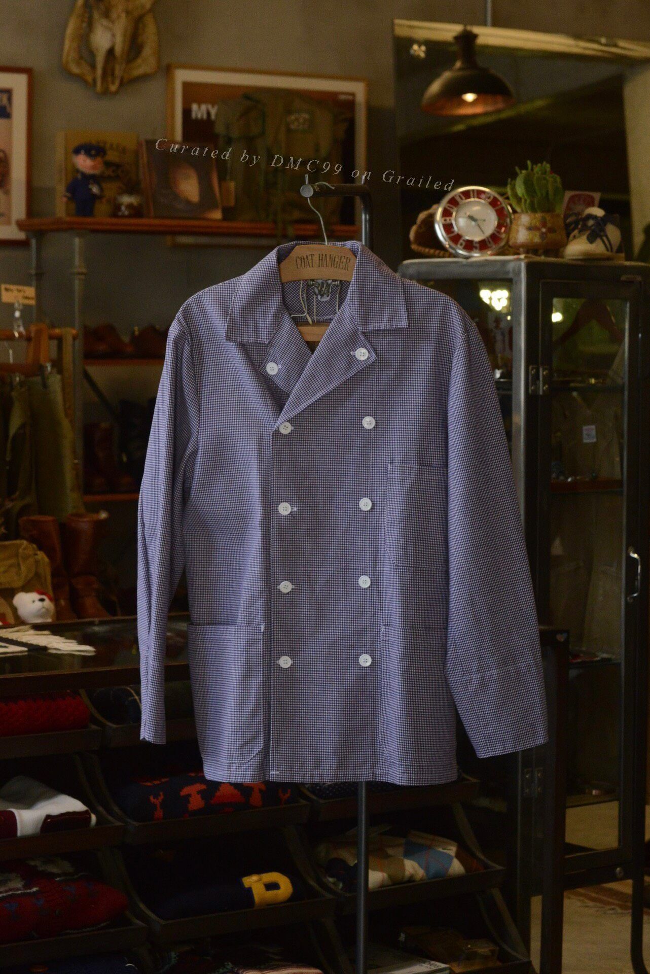 Vintage Vintage VPF French Chef Houndstooth Jacket Size US XS / EU 42 / 0 - 1 Thumbnail