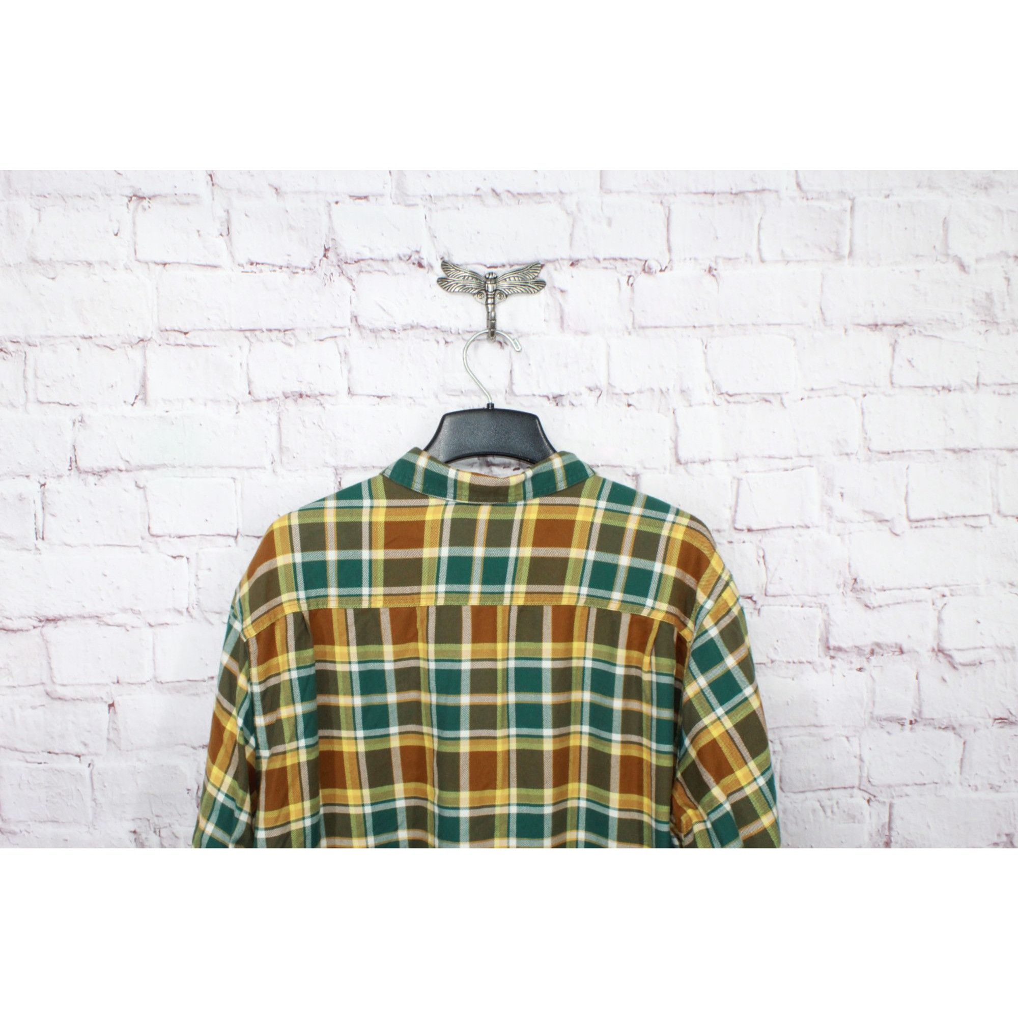 L.L. Bean LL Bean Men's Fleece Lined Flannel Shirt Traditional Fit XXL Size US XXL / EU 58 / 5 - 3 Thumbnail