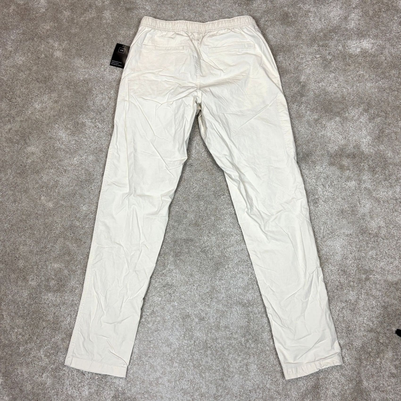 Vintage BYLT Weekender Ripstop Drawstring Pants Men's Medium Minimalist Casual Cream Size US 31 - 3 Thumbnail