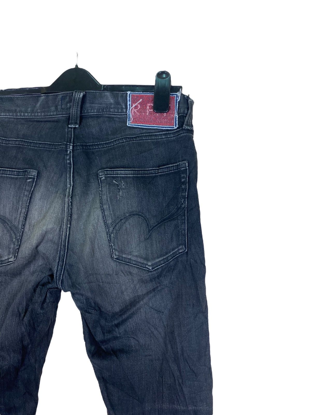 If Six Was Nine × Japanese Brand Japanese Brand Skinny R.P.T by Rupert Distressed Flare Jeans Size US 32 / EU 48 - 1 Thumbnail