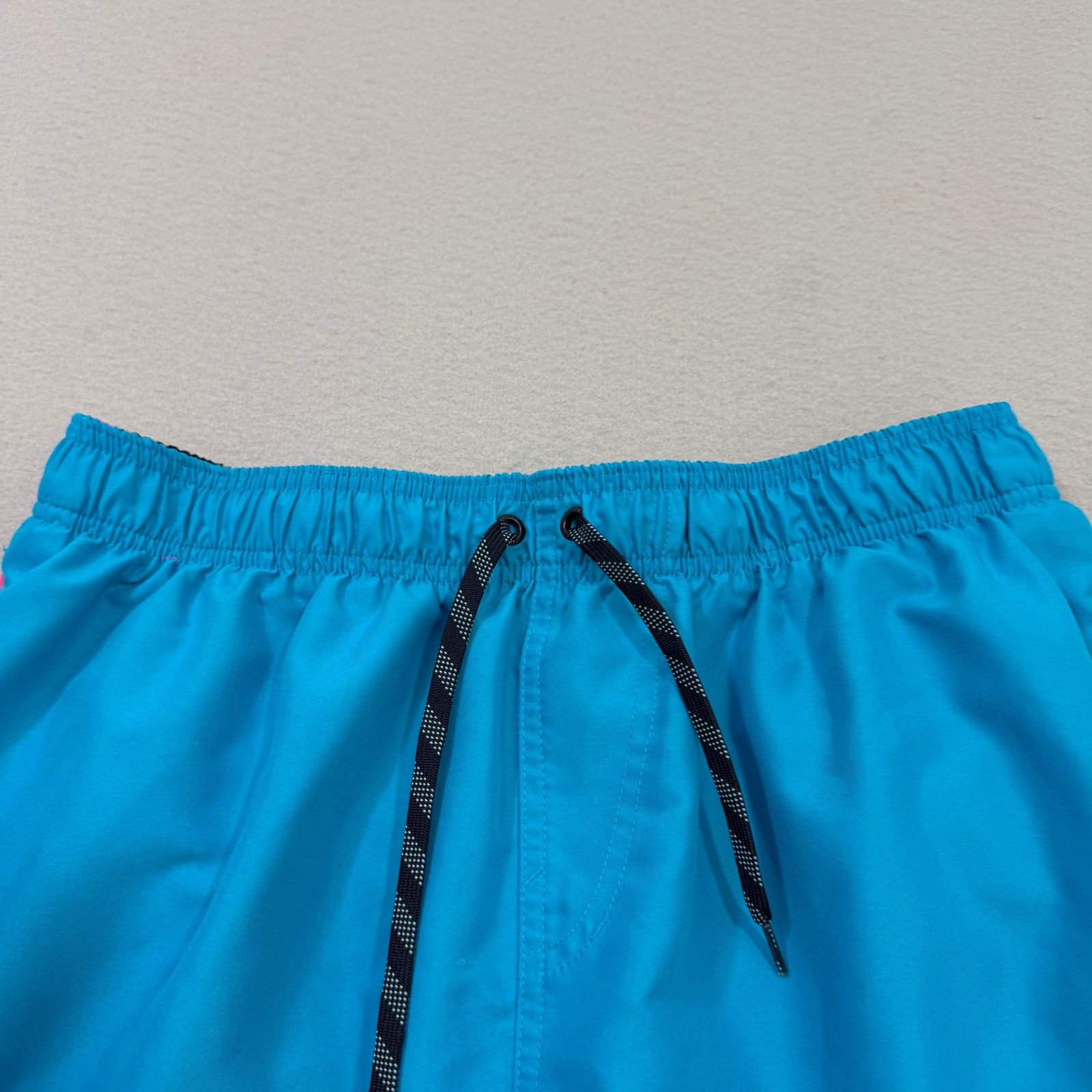 Nike Nike Swim Trunks Shorts Extra Large Blue Pink Mesh Lining Size US 35 - 4 Thumbnail