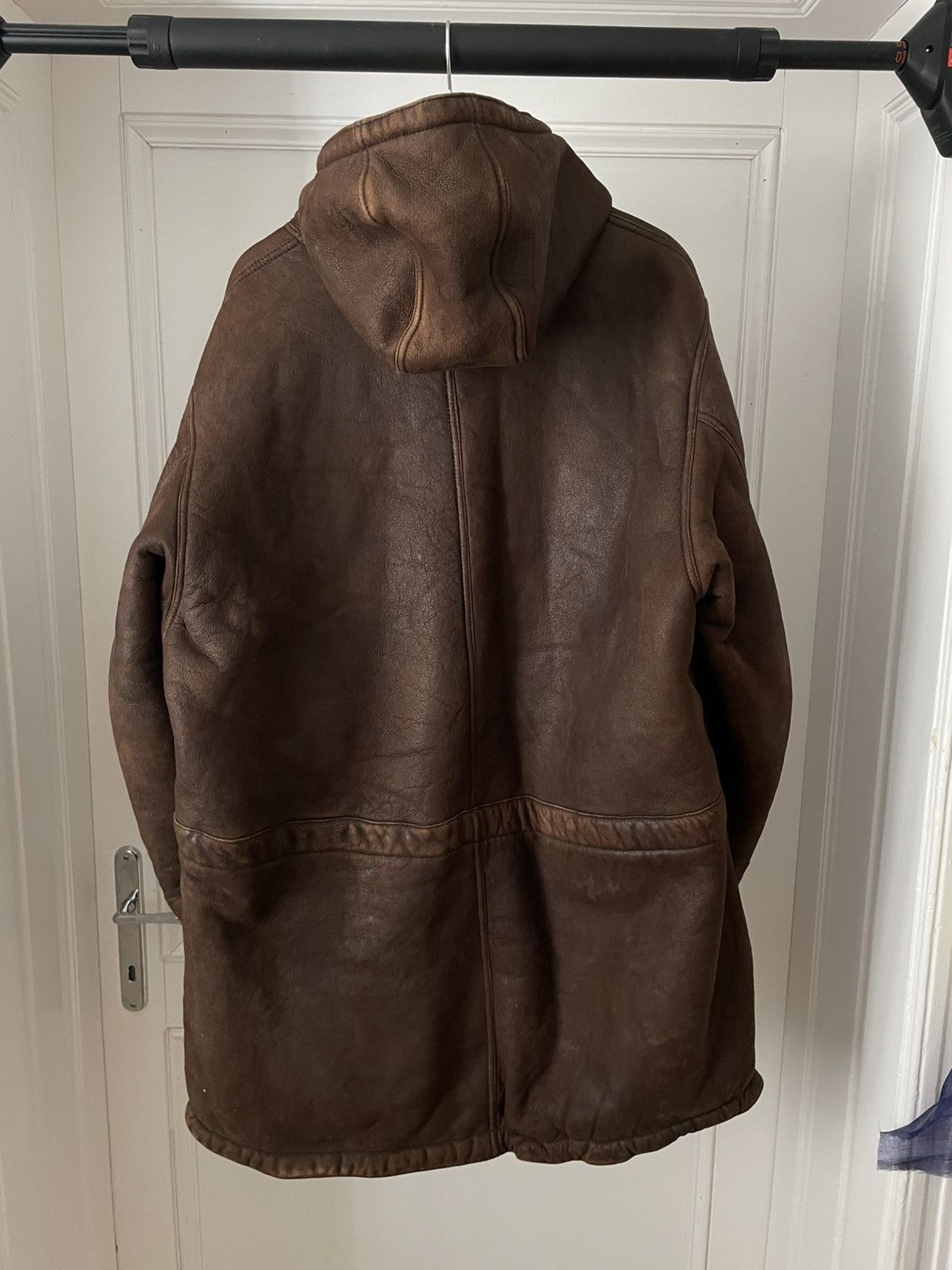 Emporio Armani ‘92 EA Shearling Arctic Hunter Parka Vintage Jacket Coat Size US L / EU 52-54 / 3 - 3 Thumbnail