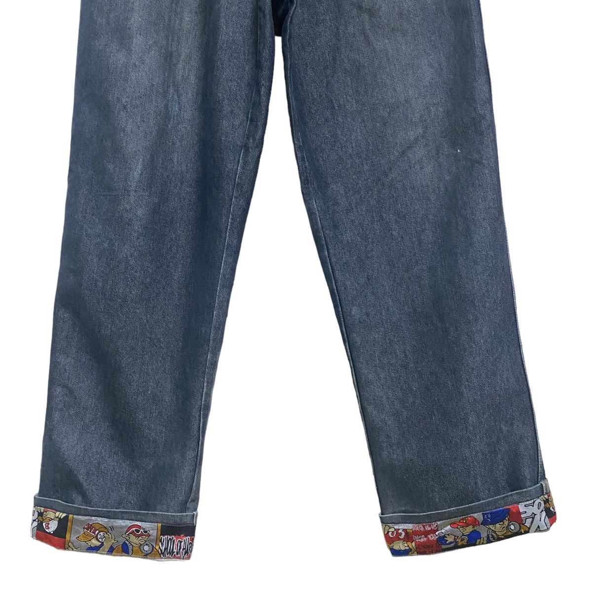 JNCO Vintage SOHK School Of Hard Knocks Denim Baggy Pants Size US 31 - 7 Thumbnail