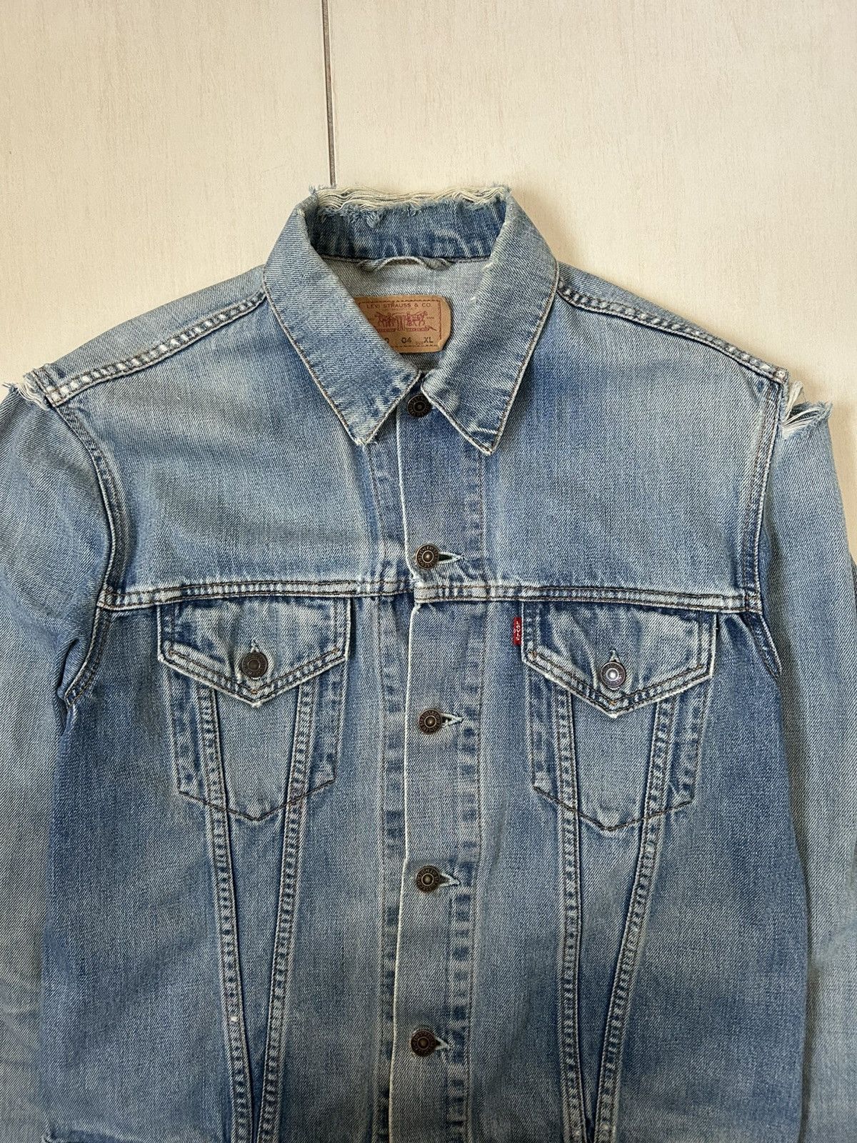 Levi's Levis type III 80s denim jacket Size US XL / EU 56 / 4 - 7 Thumbnail