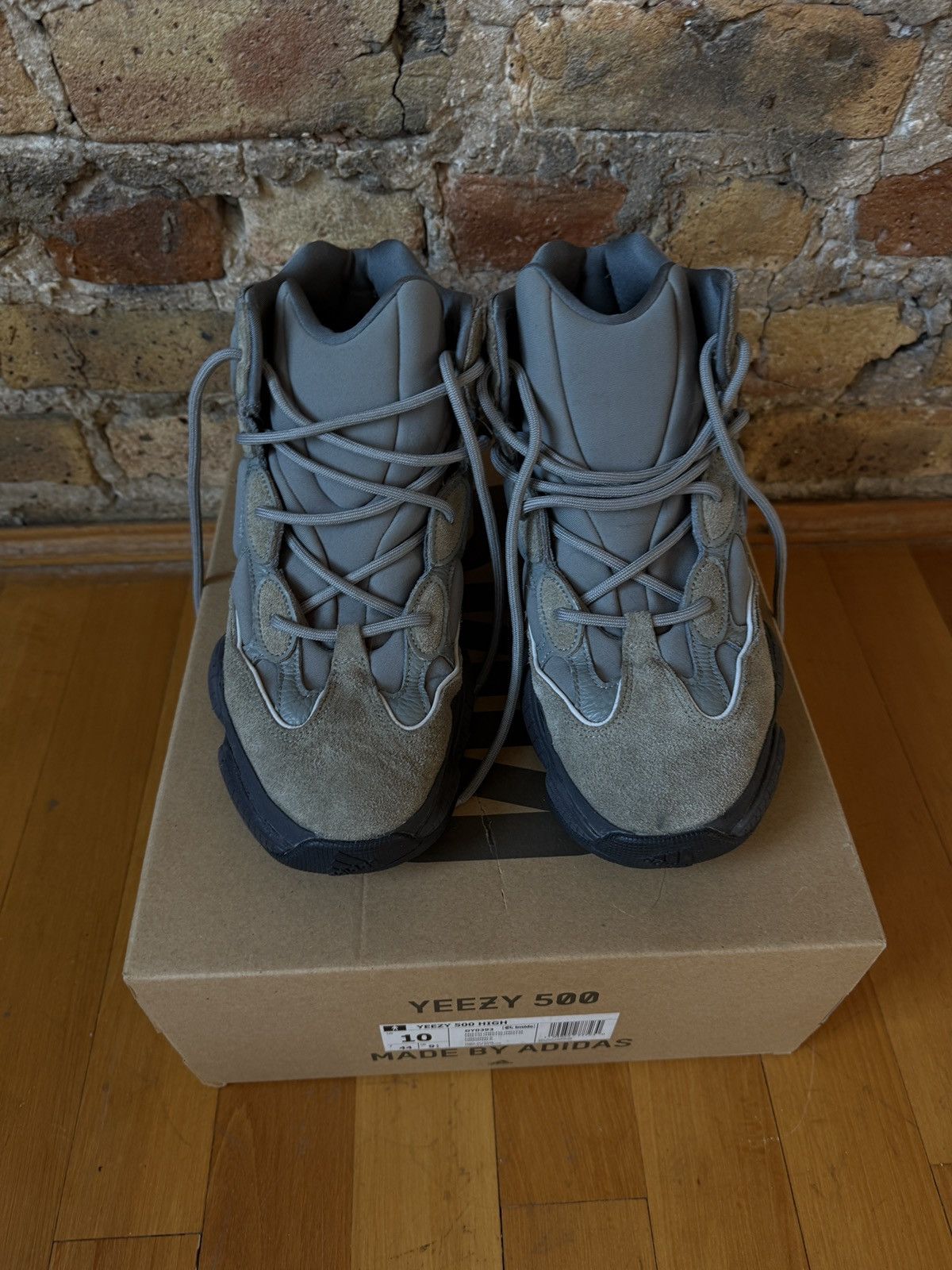Yeezy Yeezy 500 High Mist Green Size US 10 / EU 43 - 3 Thumbnail
