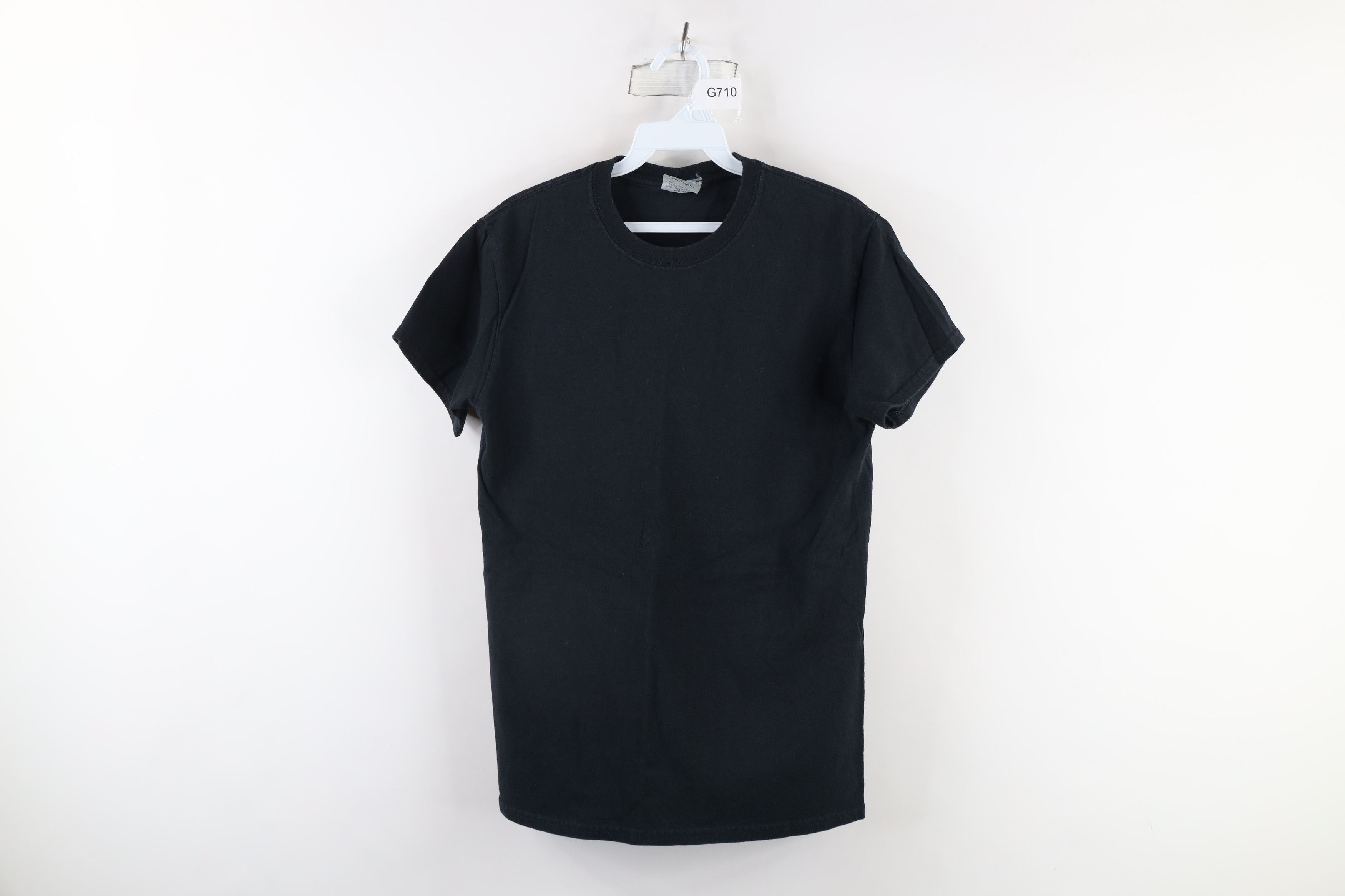 Vintage Vintage 90s Streetwear Short Sleeve T-Shirt Black Cotton Size US S / EU 44-46 / 1 - 1 Thumbnail