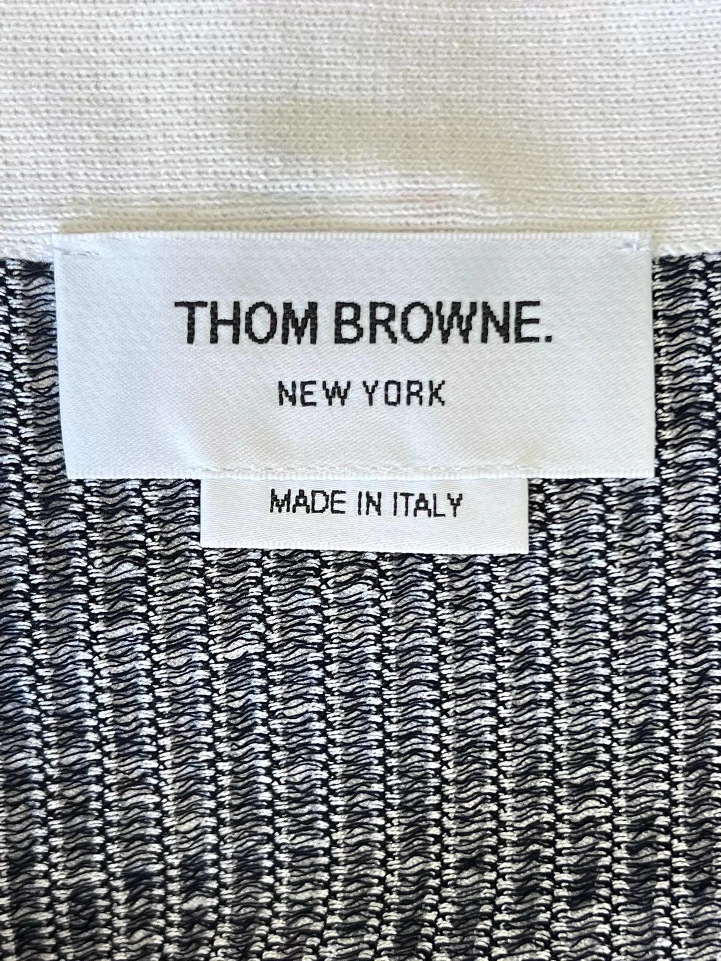Thom Browne Thom Browne Women's Knit Cami Classic Stripe V-Neck 38 Size XS / US 0-2 / IT 36-38 - 5 Thumbnail