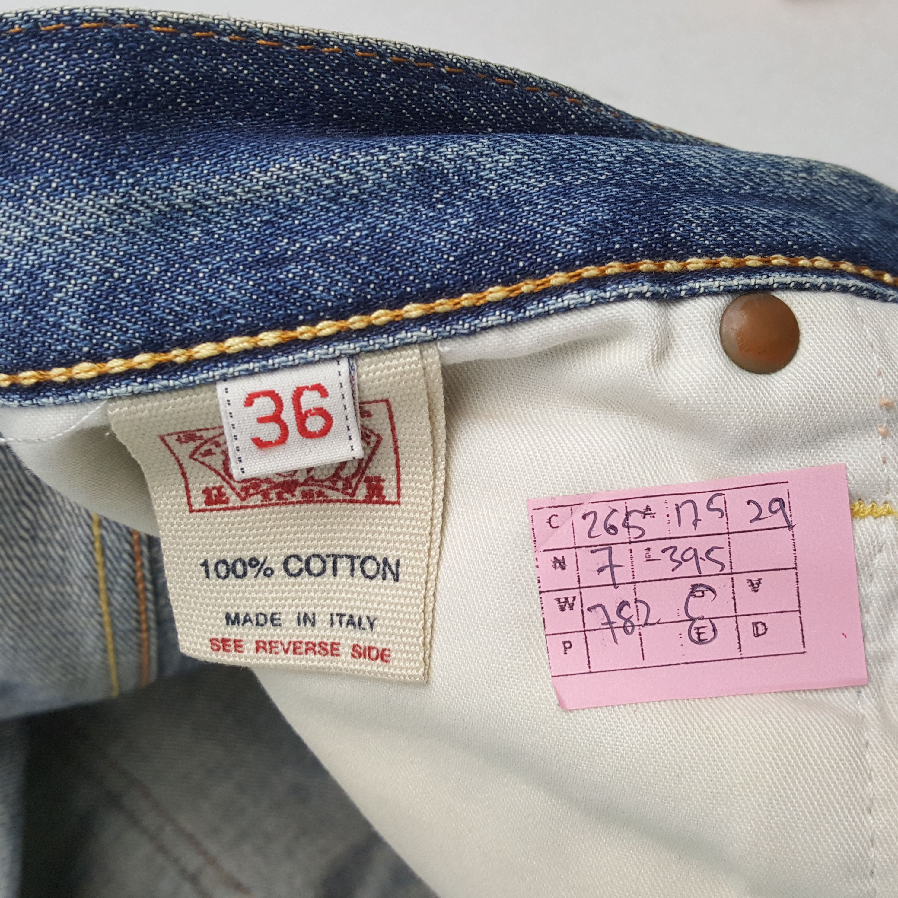 Japanese Brand × Vintage EVISU Japanese Brand Fashion Style Custom Daicock Jeans Size US 35 - 14 Thumbnail