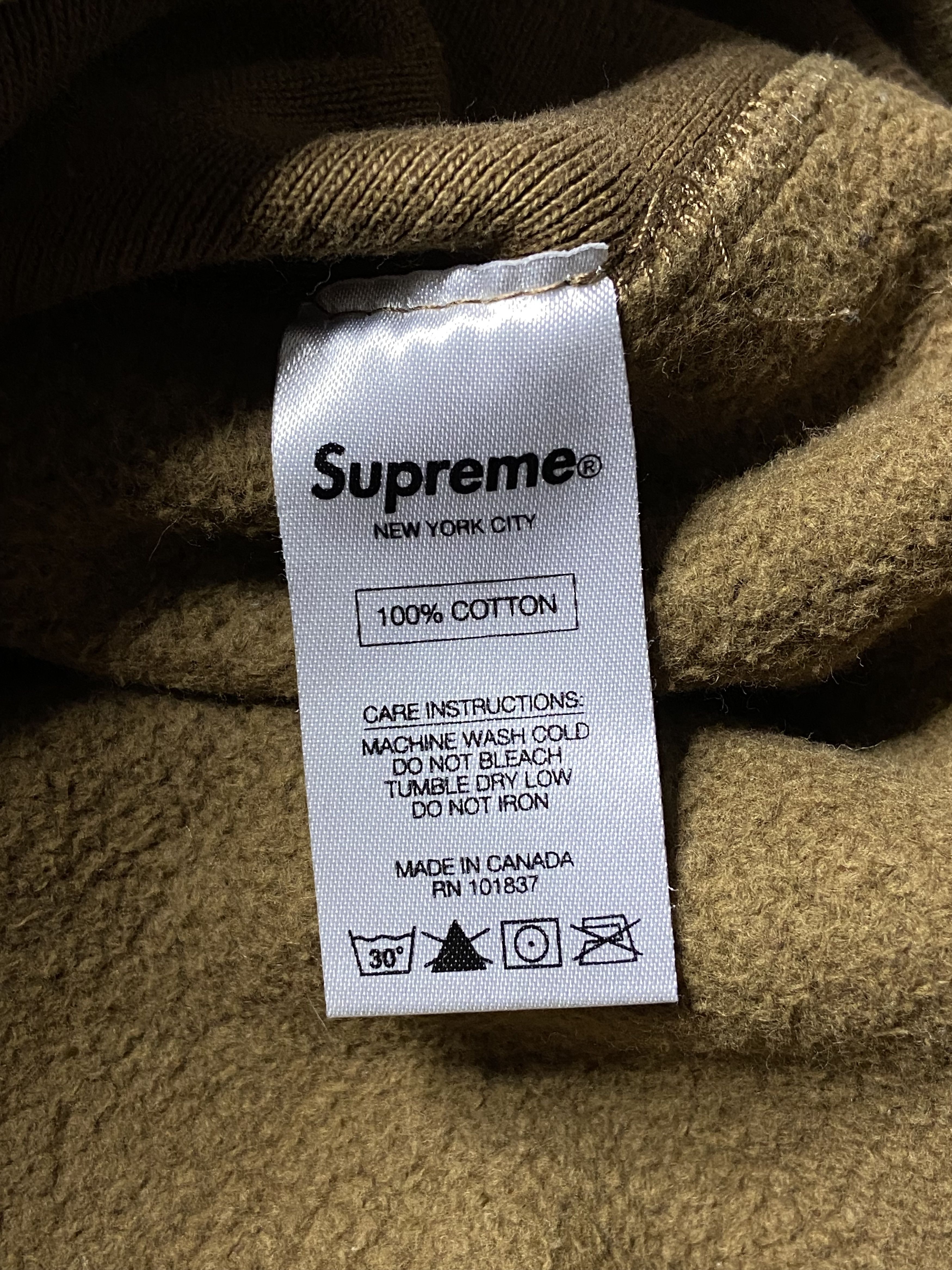 Supreme Supreme Tonal Embroidered Hoodie Pink F/W 15’ Size US M / EU 48-50 / 2 - 8 Thumbnail