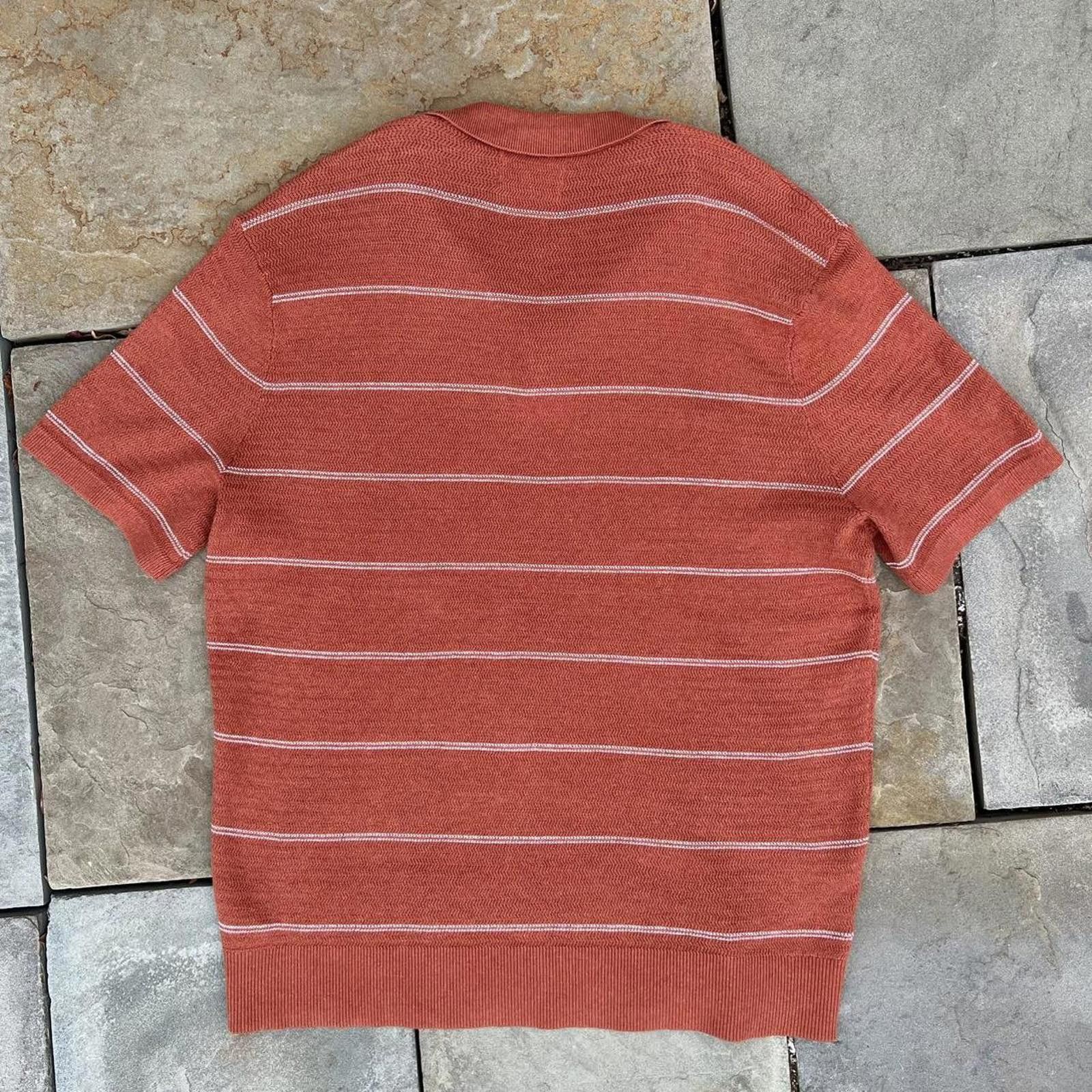 Old Navy Old Navy Men's Orange and White Jumper Size US L / EU 52-54 / 3 - 4 Thumbnail
