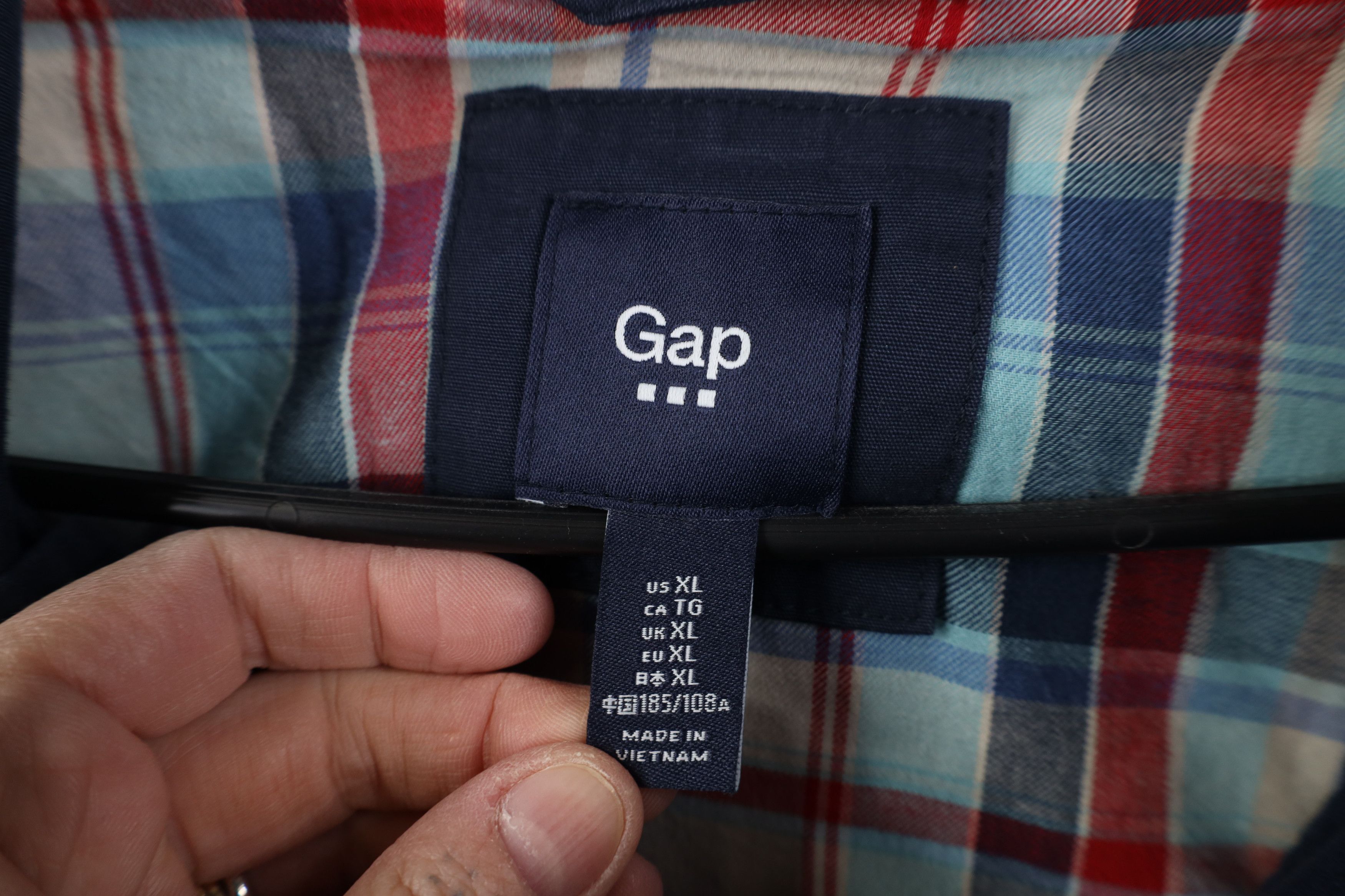 Gap Vintage Y2K Gap Heavyweight Hooded Parka Jacket Navy Blue Size US XL / EU 56 / 4 - 10 Thumbnail