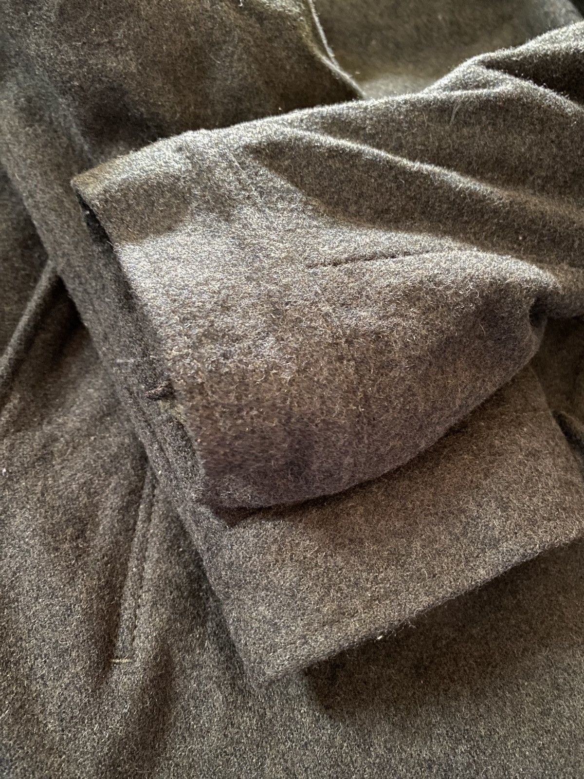 United Arrows UNITED ARROWS GREEN LABEL RELAXING MILITARY WOOL JACKET Size US S / EU 44-46 / 1 - 12 Thumbnail