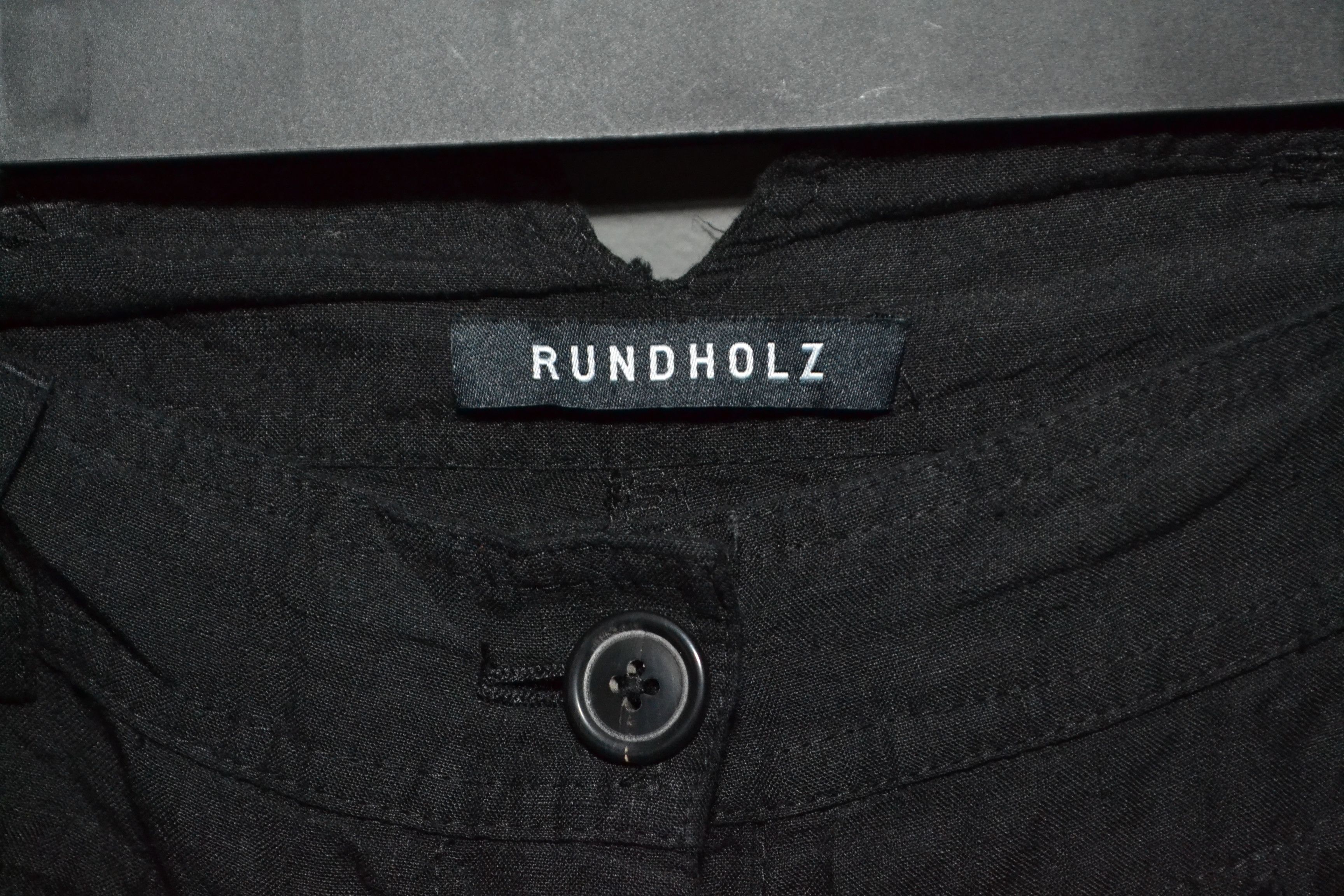 Rundholz Rundholz Low Drop Crotch Tapered Multipocket Linen Pants S Size 30" / US 8 / IT 44 - 5 Thumbnail