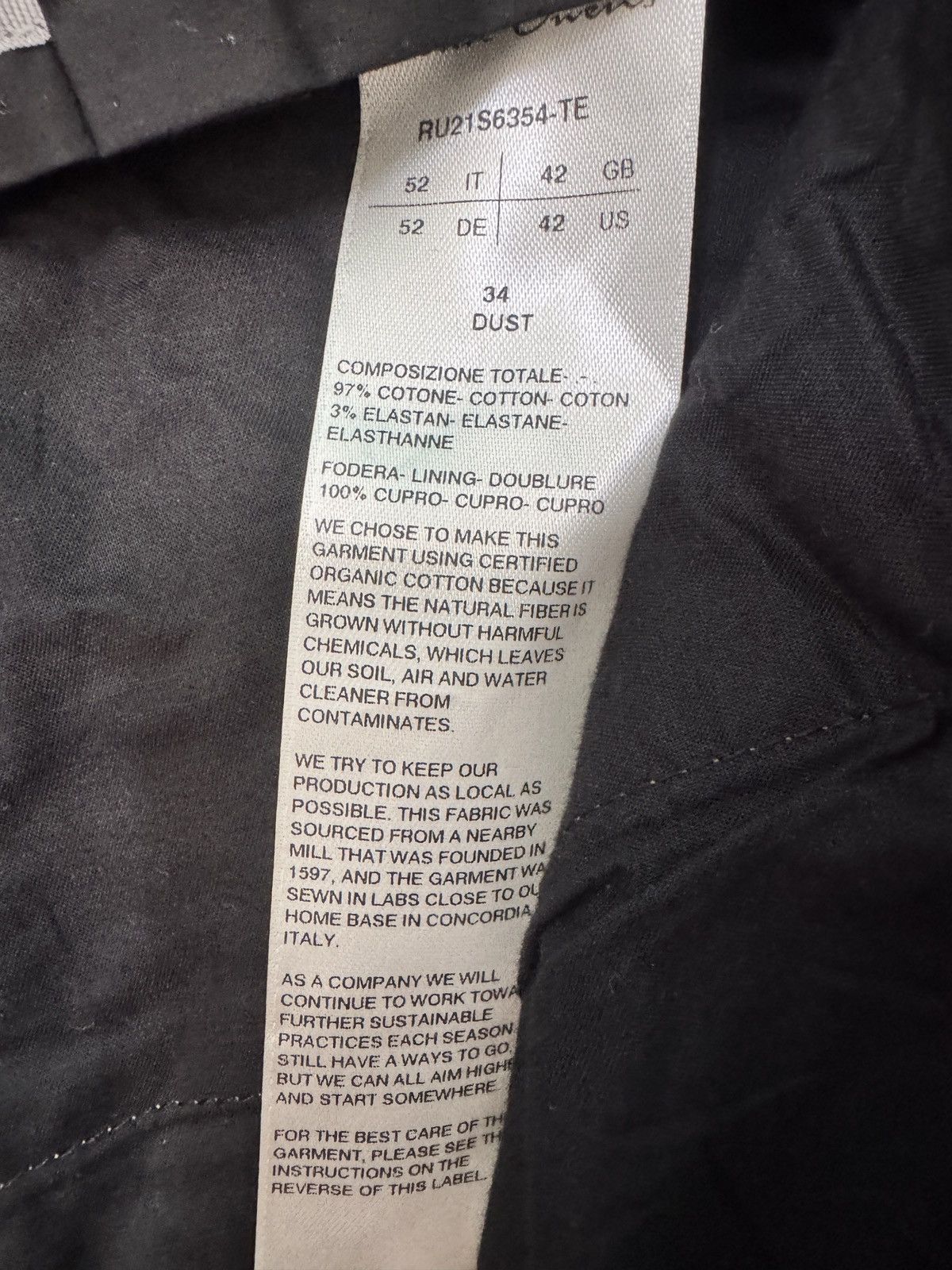Rick Owens Tailored cropped Bella pants Size US 36 / EU 52 - 8 Thumbnail