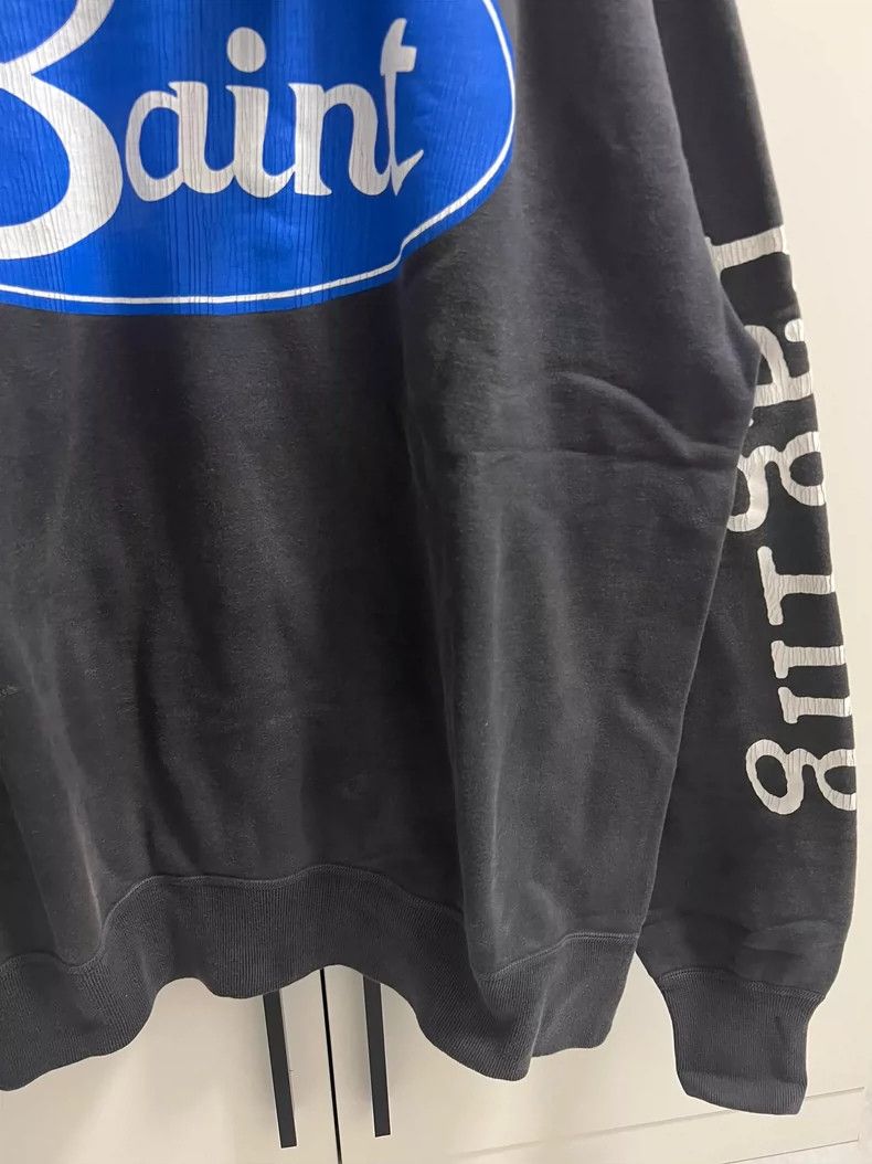 Saint Michael Saint Michael Blue circle retro old hoodie Size US XL / EU 56 / 4 - 6 Thumbnail