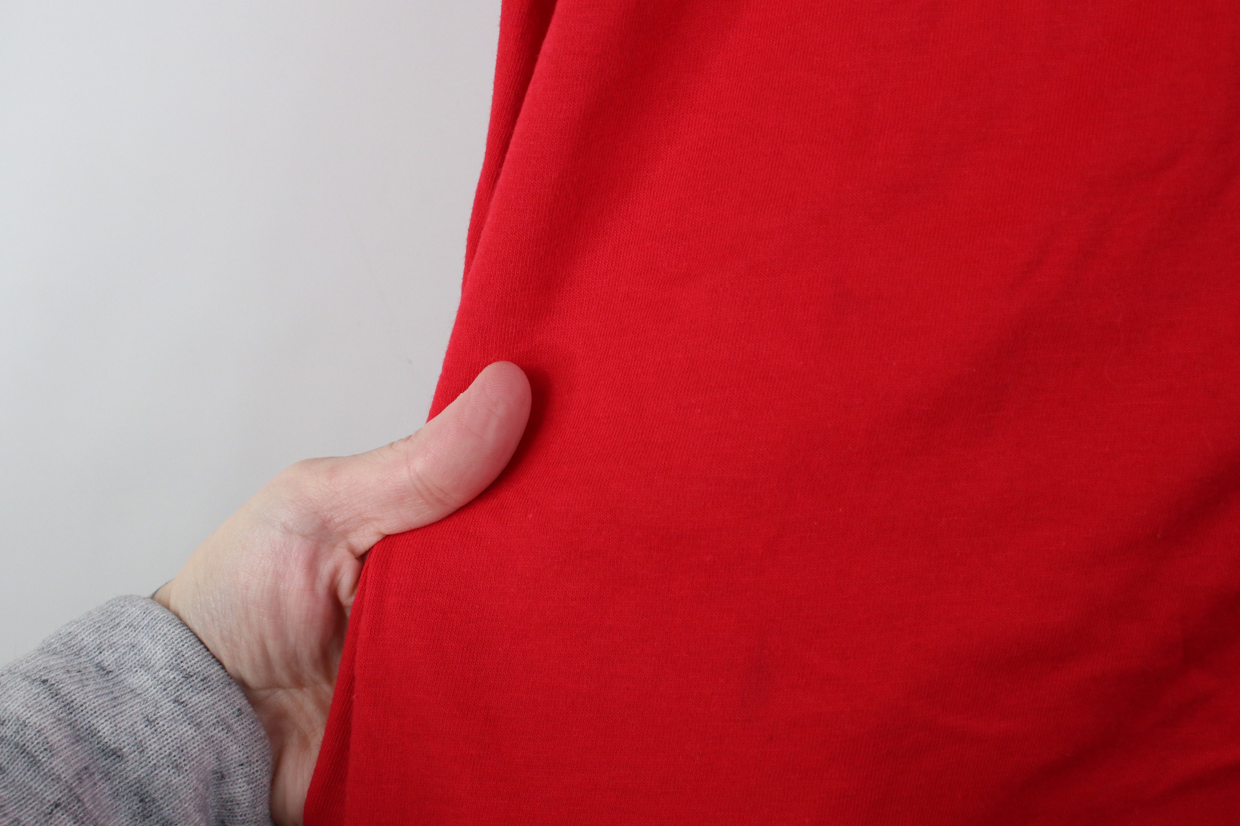 Vintage Vintage 70s 80s Streetwear Short Sleeve T-Shirt Red USA Size US XL / EU 56 / 4 - 8 Thumbnail