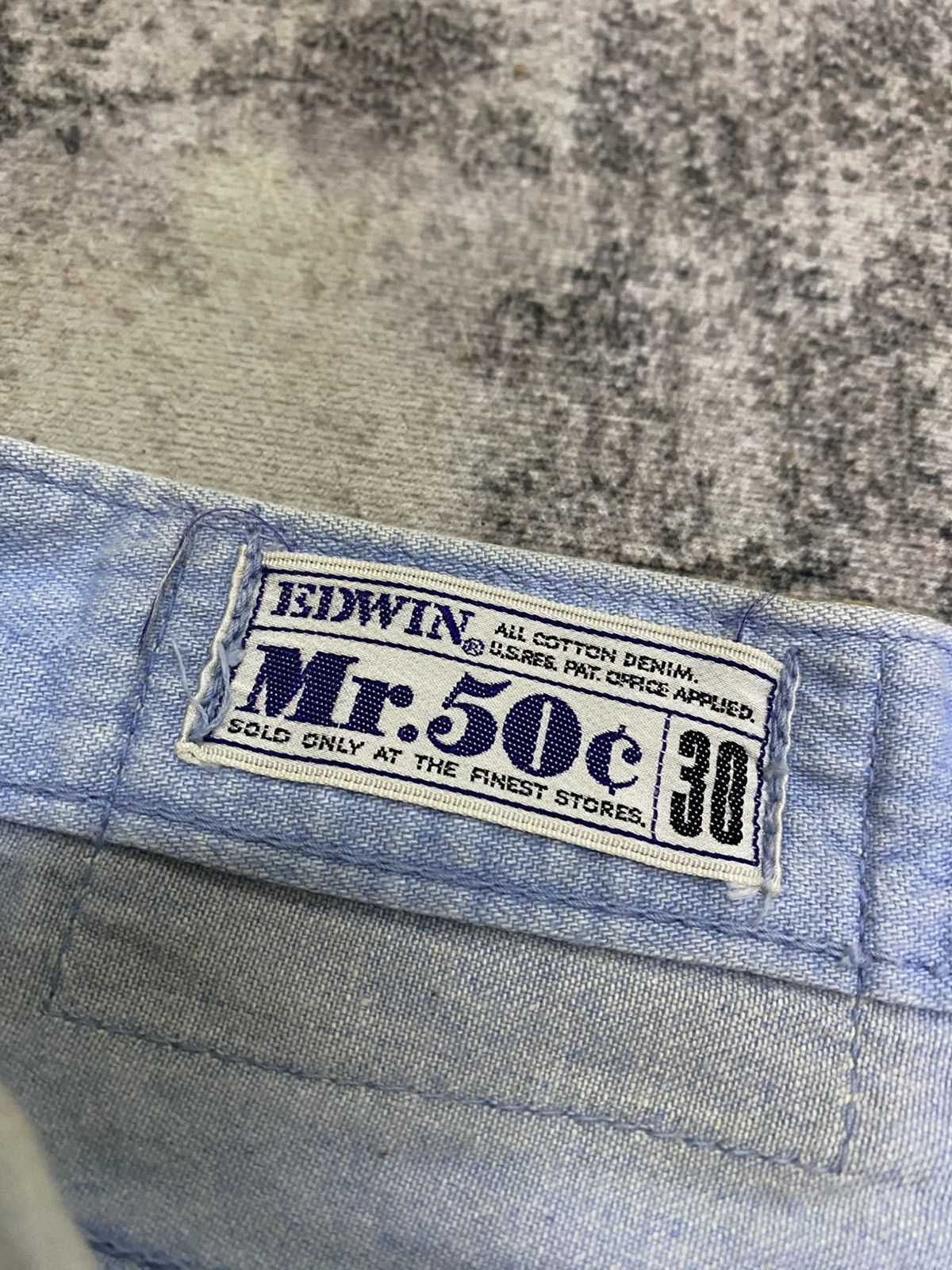 Edwin × If Six Was Nine × Vintage Vintage 70s Mr.50c by Edwin Flared Denim Bootcut Jeans Size US 29 - 13 Thumbnail