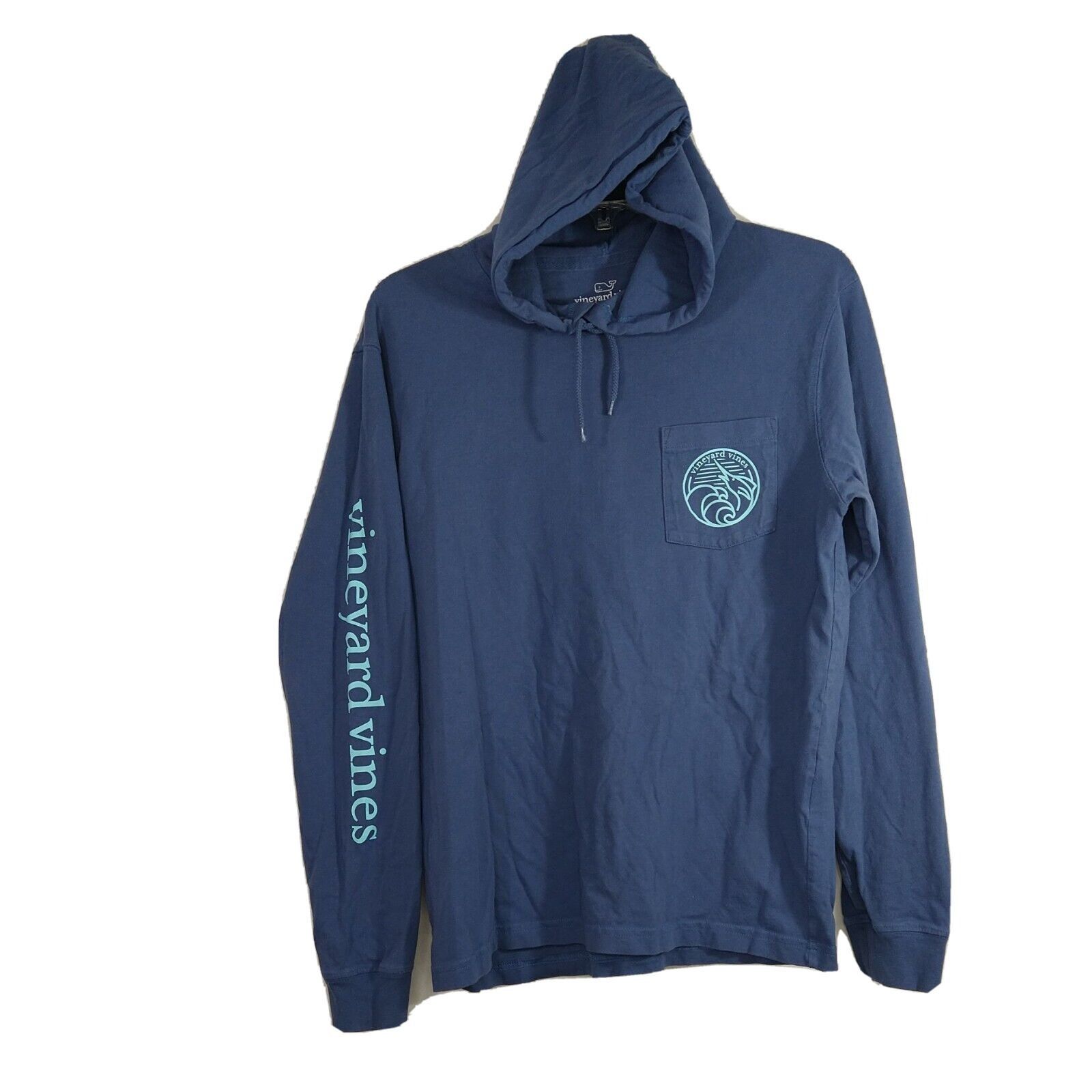 Vineyard Vines Vineyard Vines Hooded Graphic T-shirt Men Size XS Blue Size US XS / EU 42 / 0 - 1 Thumbnail