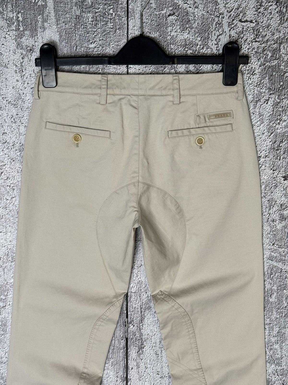 Prada Prada Milano Rare Technical Pants Reinforced Knees Zip Ankle Size 27" / US 4 / IT 40 - 12 Thumbnail