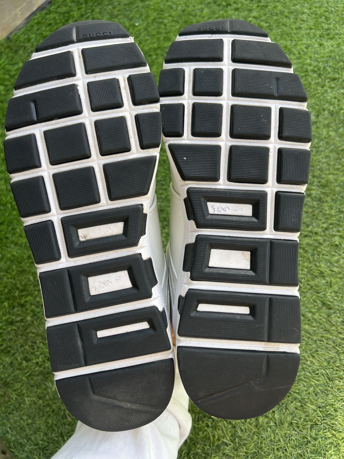 Gucci GUCCI LEATHER LOW ‘WHITE’ 426184 Size US 9.5 / EU 42-43 - 3 Thumbnail