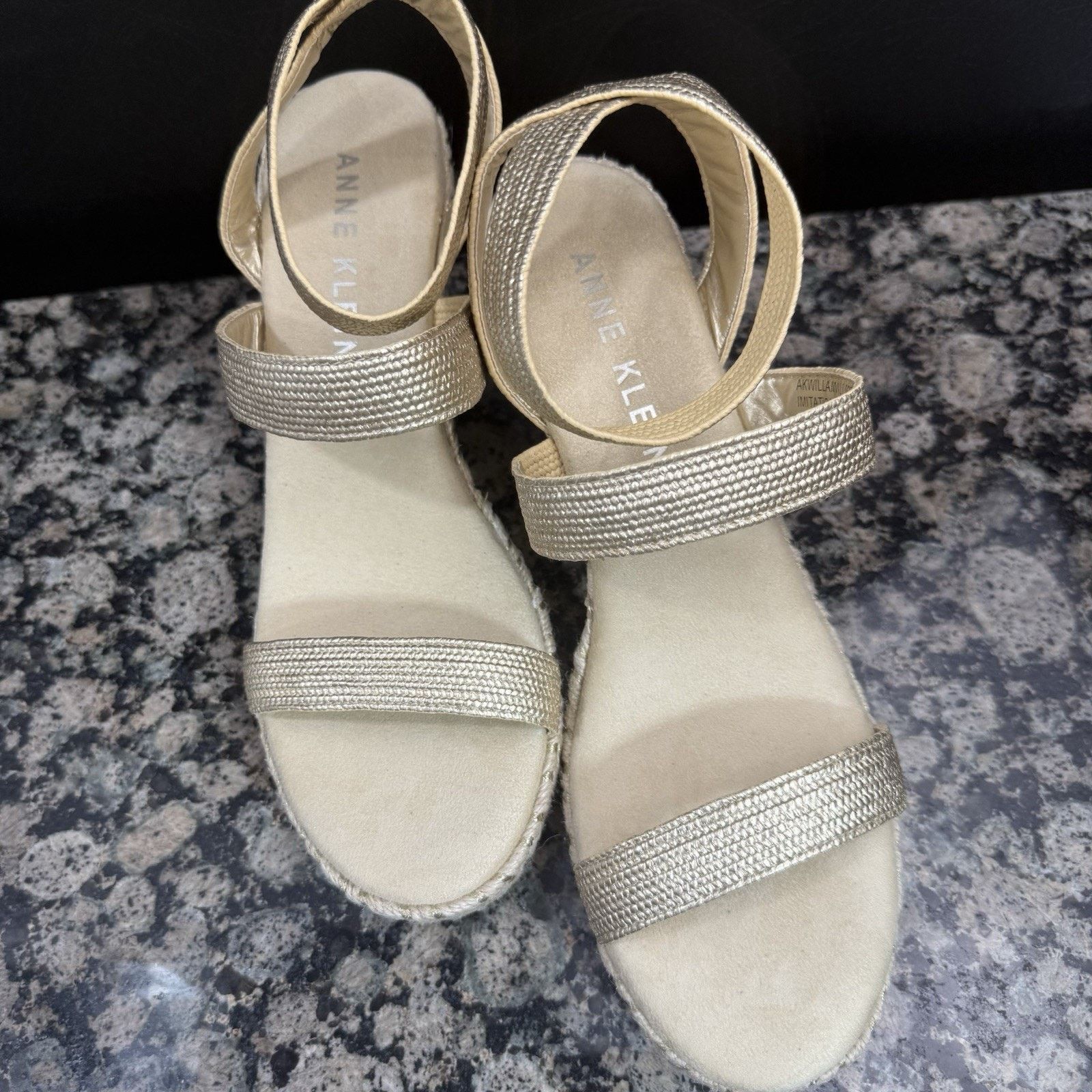 Anne Klein Anne Klein Espadrilles Sandal Wo’s Size 8.5M Size US 8.5 / IT 38.5 - 4 Thumbnail