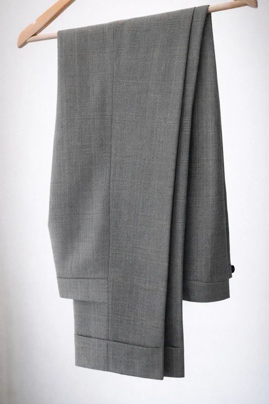HUSBANDS Husbands Prince of Wales Suit Trousers – Gorina – Size 44 Size 42S - 3 Thumbnail