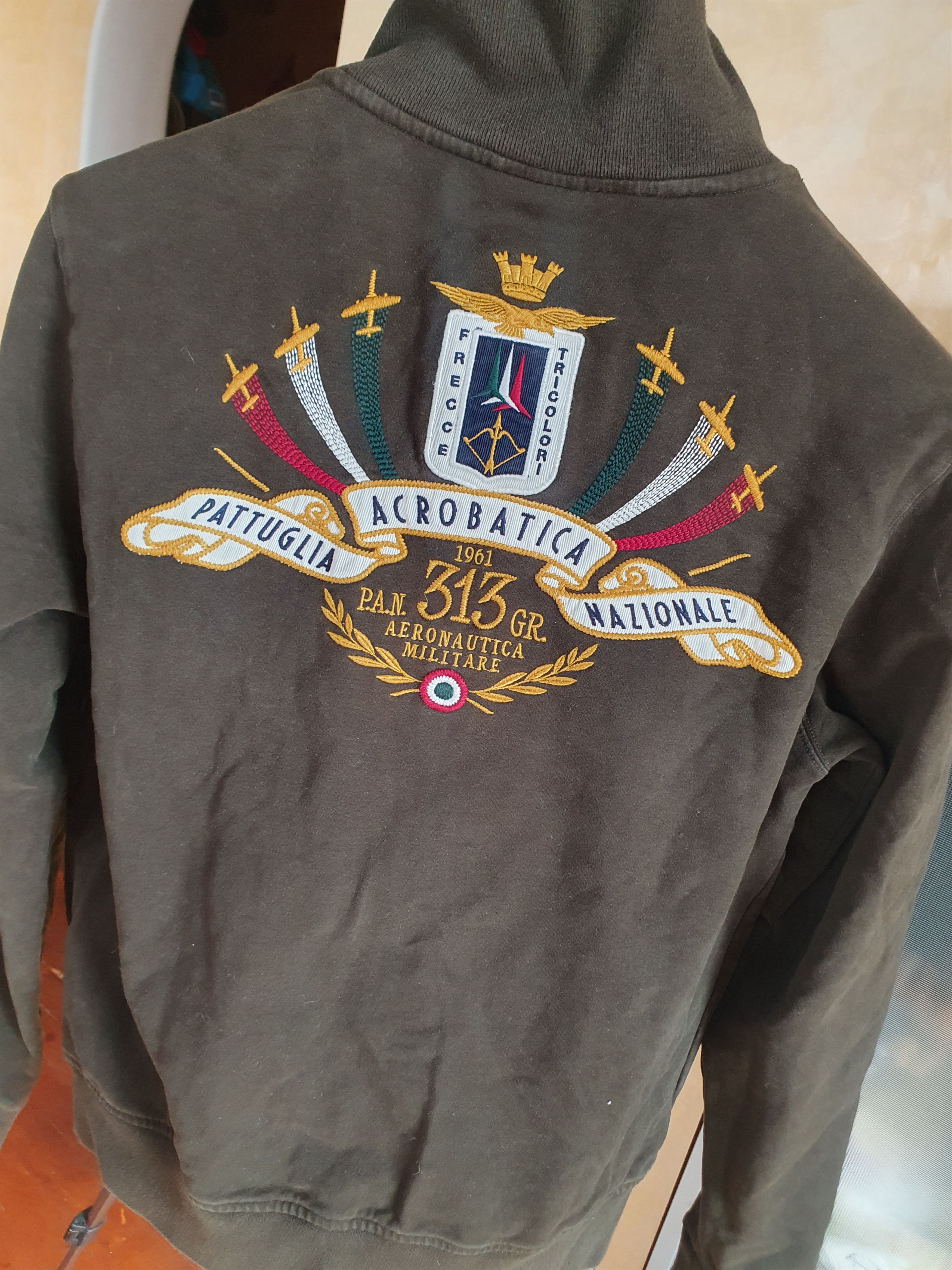 Aeronautica Militare Aeronautica Militare Tricolori Full Zip Sweatshirt sz M Size US M / EU 48-50 / 2 - 12 Thumbnail