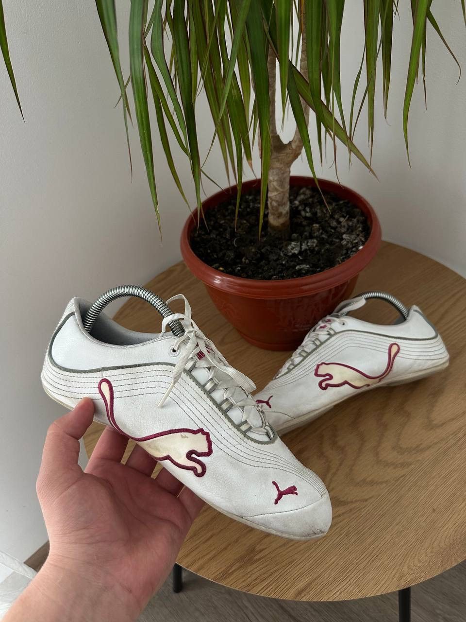 Puma × Vintage Vintage Japanese Puma Speedcat Women’s White Shoes Size US 7.5 / IT 37.5 - 1 Thumbnail