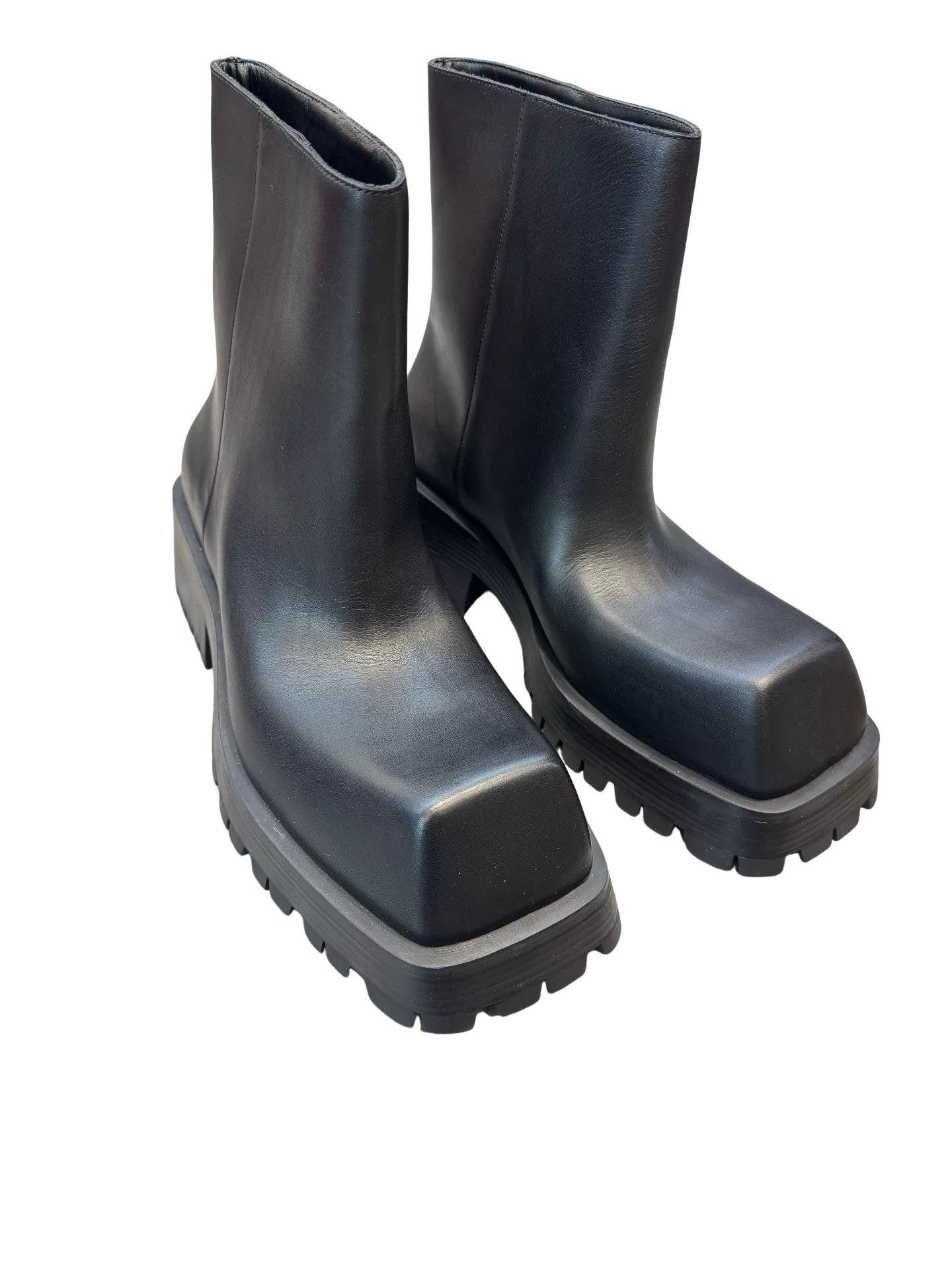 Balenciaga Balenciaga Trooper Leather Boots Size US 10 Size US 10 / EU 43 - 1 Thumbnail