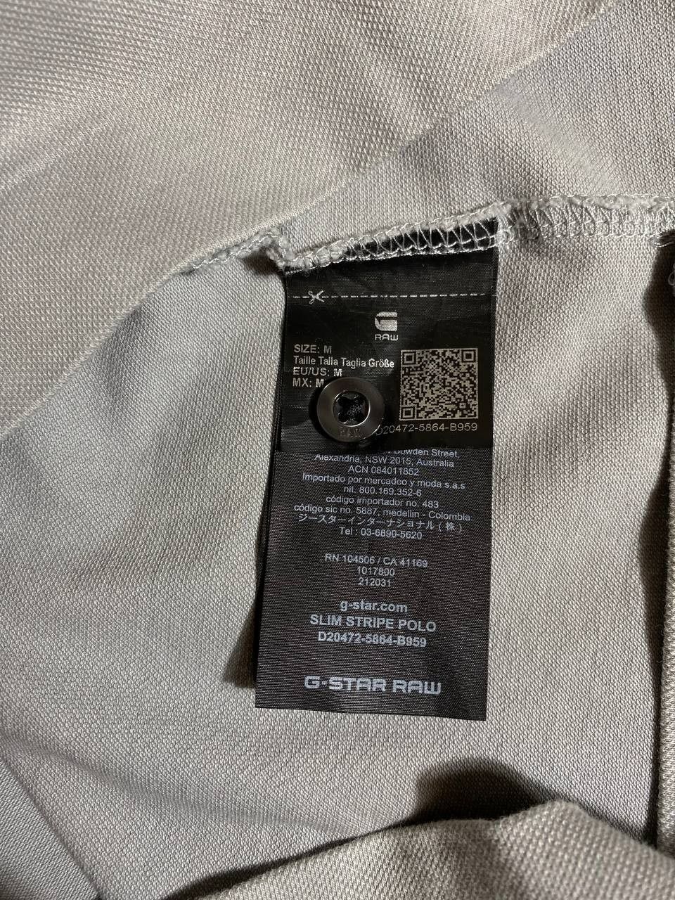 G-Star × Vintage G-​Star ​Raw ​Shirt ​Short ​Sleeve with G RUBBER STAMPED Size US M / EU 48-50 / 2 - 13 Thumbnail