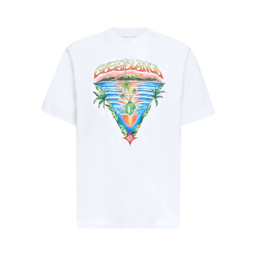 Casablanca Casablanca WHITE T-Shirts & Vests - T-Shirts Size US S / EU 44-46 / 1 - 1 Thumbnail