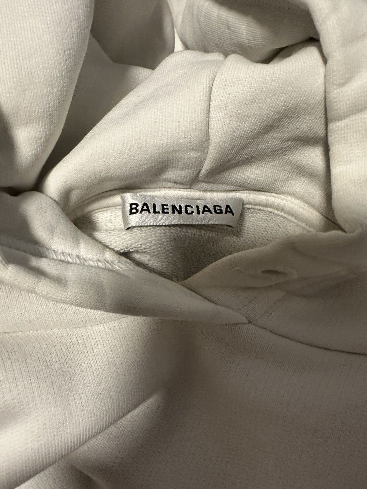 Balenciaga Balenciaga AW20 Trademark Logo Hoodie Size US L / EU 52-54 / 3 - 3 Thumbnail