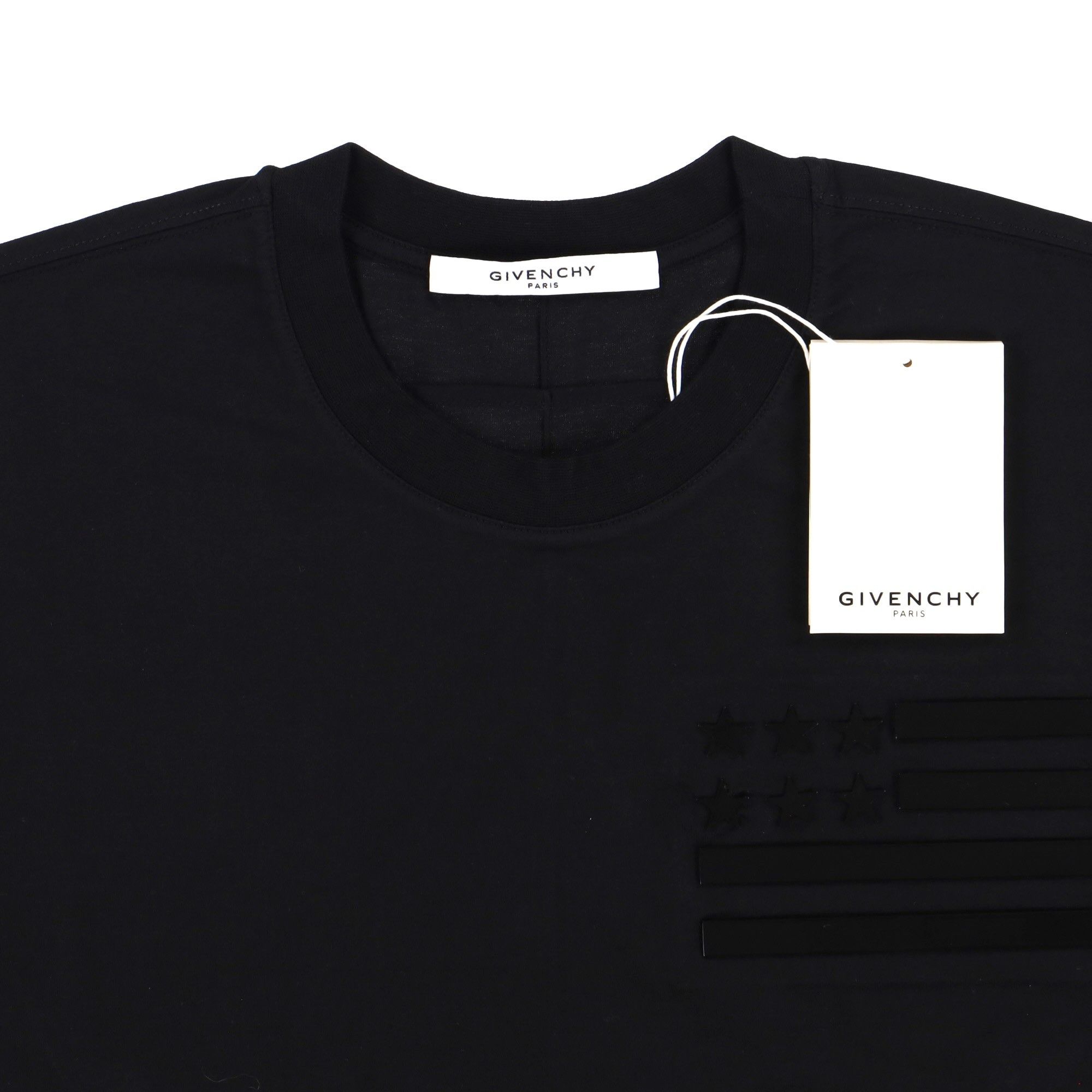 Givenchy Black Metal Flag Oversized T-Shirt Size US XS / EU 42 / 0 - 4 Thumbnail