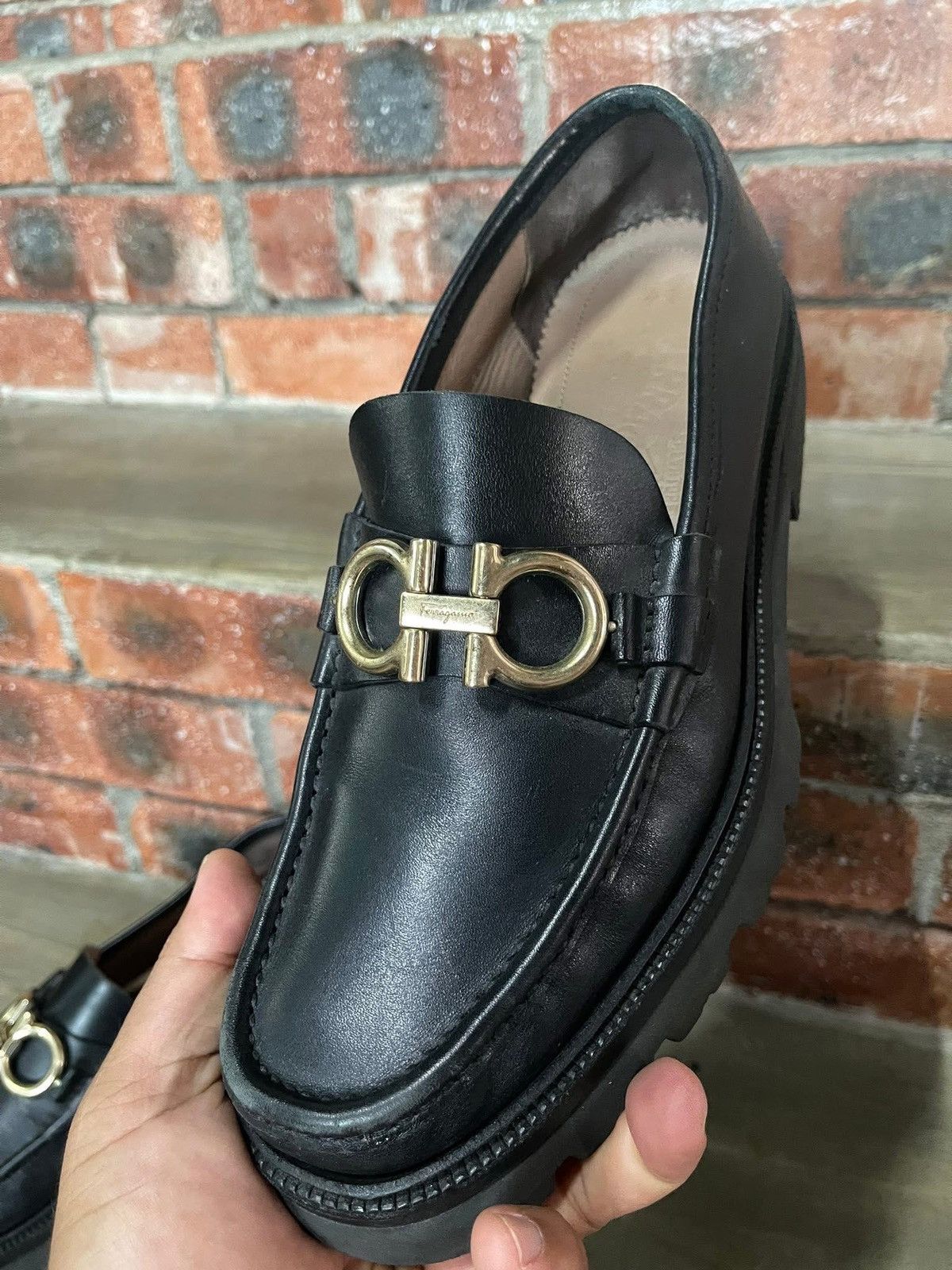 Salvatore Ferragamo Rare Shoes Loafer SALVATORE FERRAGAMORE Size US 7.5 / EU 40-41 - 7 Thumbnail