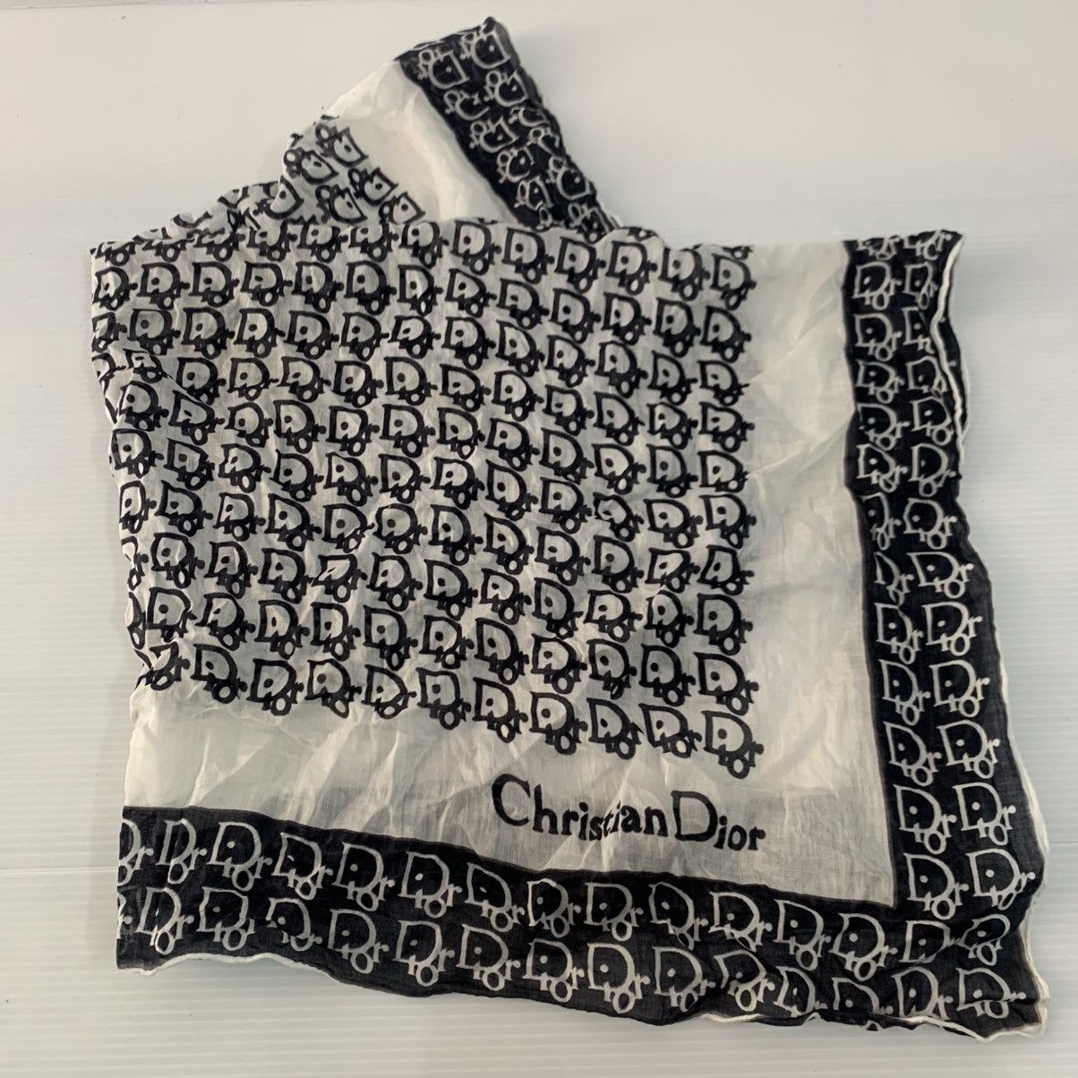 Christian Dior Monsieur Christian Dior Scarves Size ONE SIZE - 2 Thumbnail