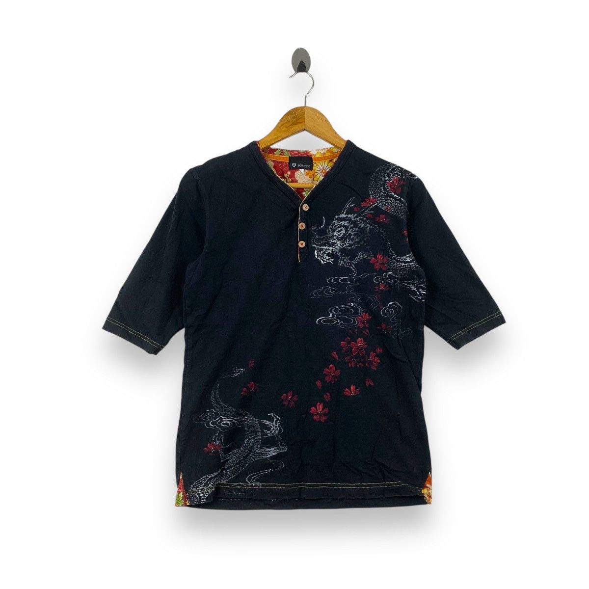 Takeo Kikuchi TAKEO KIKUCHI DRAGON Japan Traditional Cultural Art Size S / US 4 / IT 40 - 1 Thumbnail
