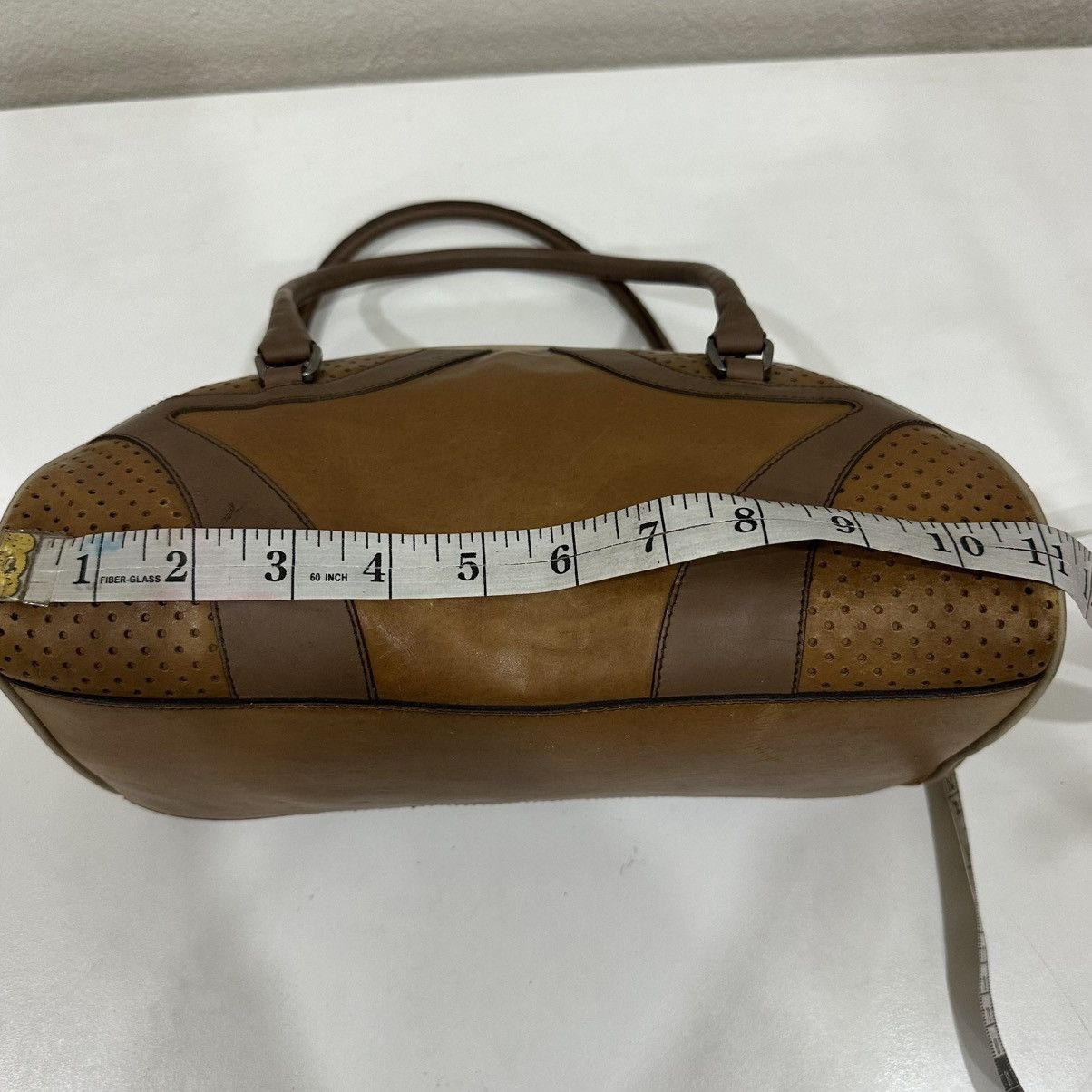 Prada ‼️LASTDROP‼️ AUTHENTIC PRADA SS 2000 LEATHER BOWLING BAG Size ONE SIZE - 6 Thumbnail