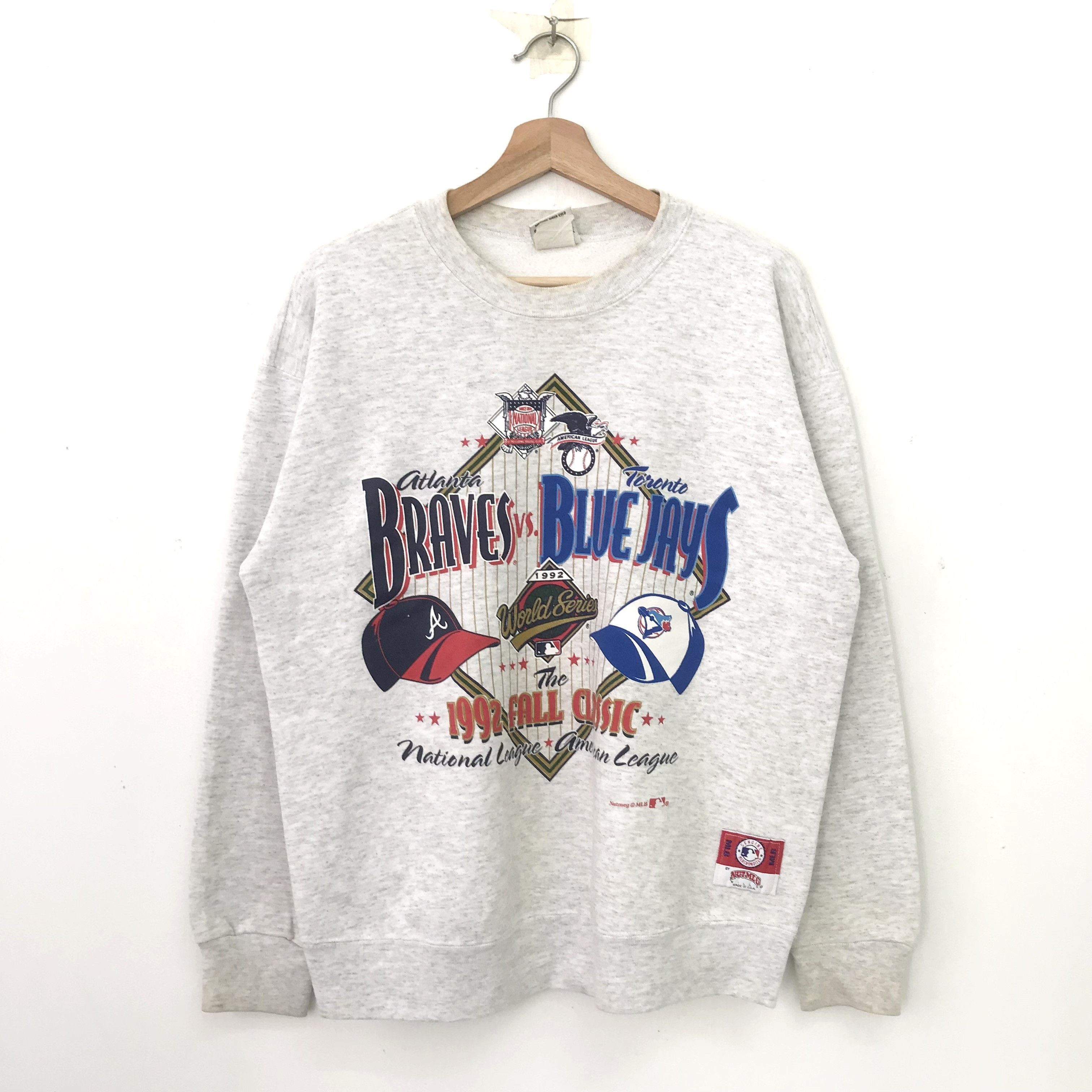 Vintage Vintage 90's Toronto Blue Jays Vs Atlanta Braves - 537 Size US L / EU 52-54 / 3 - 1 Thumbnail