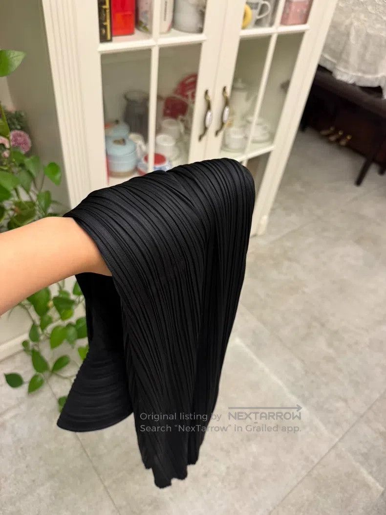 Issey Miyake Issey Miyake Black Long-sleeve Dress Size M / US 6-8 / IT 42-44 - 8 Thumbnail