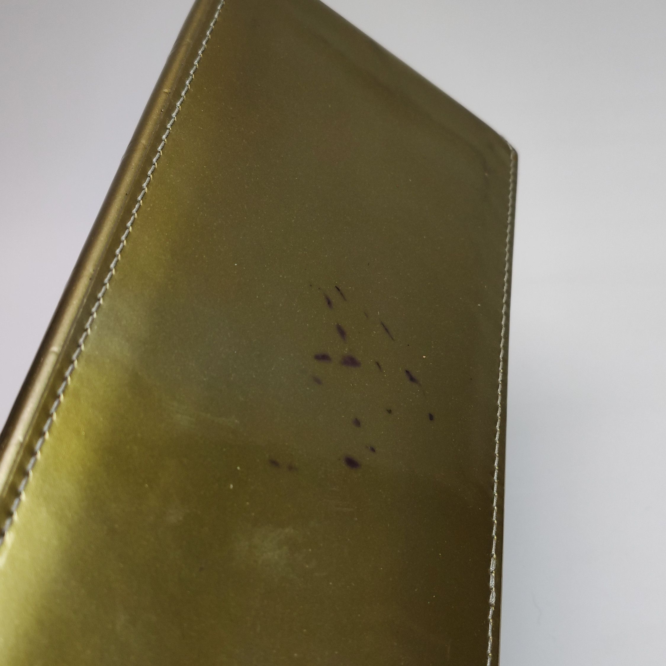 Louis Vuitton (LV) Wilshire patent leather embossed monogra