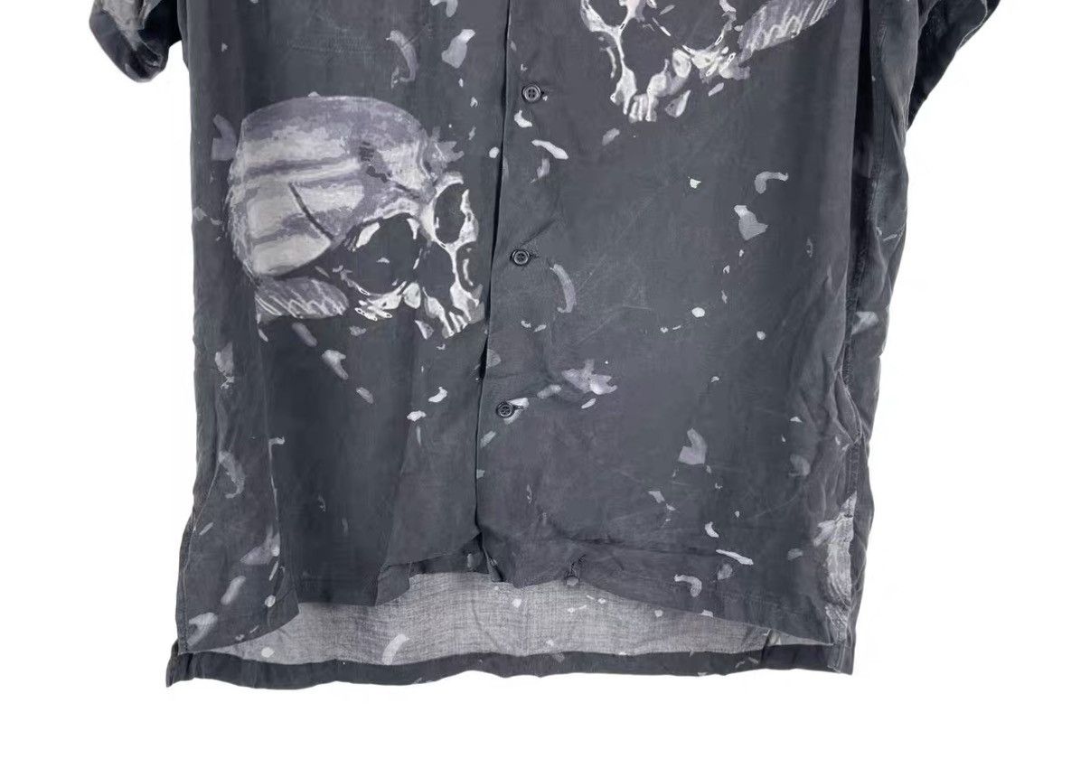 Yohji Yamamoto Yohji Yamamoto SS16 Tencel Skull Shirt J31 Size US M / EU 48-50 / 2 - 4 Thumbnail