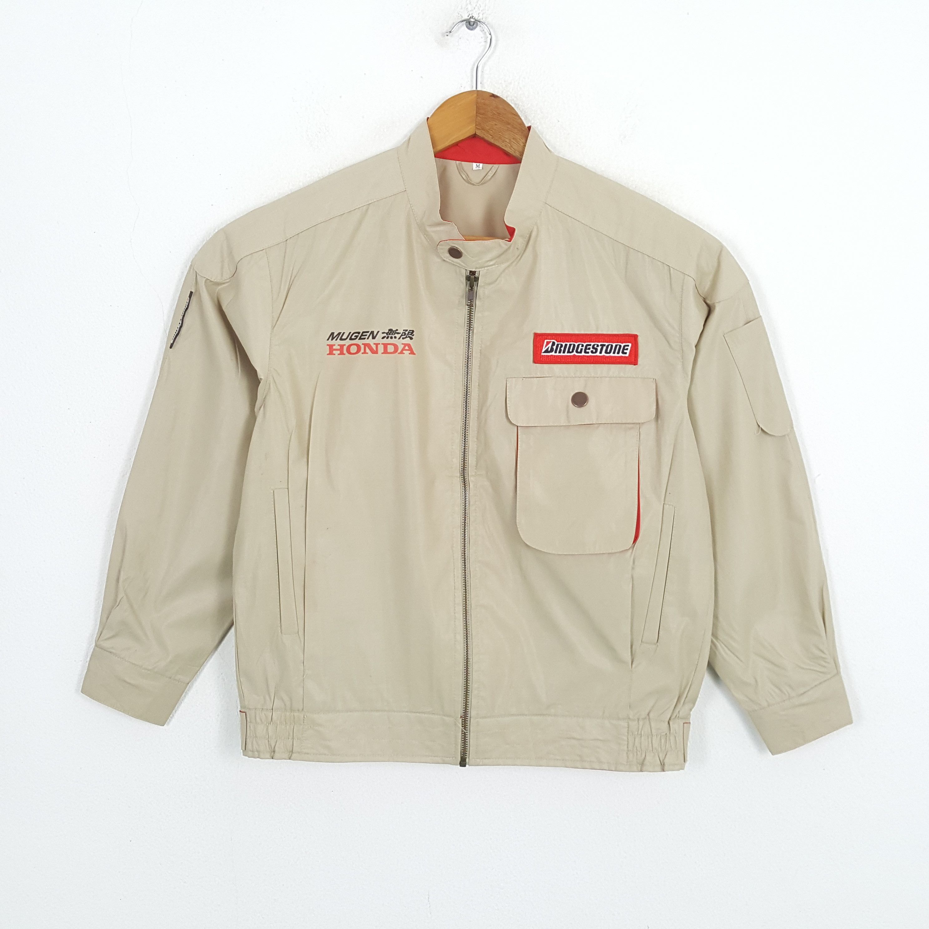 Honda × Vintage Vintage BRIDGESTONE MUGEN HONDA Japanese Racing Jacket Size US M / EU 48-50 / 2 - 3 Thumbnail