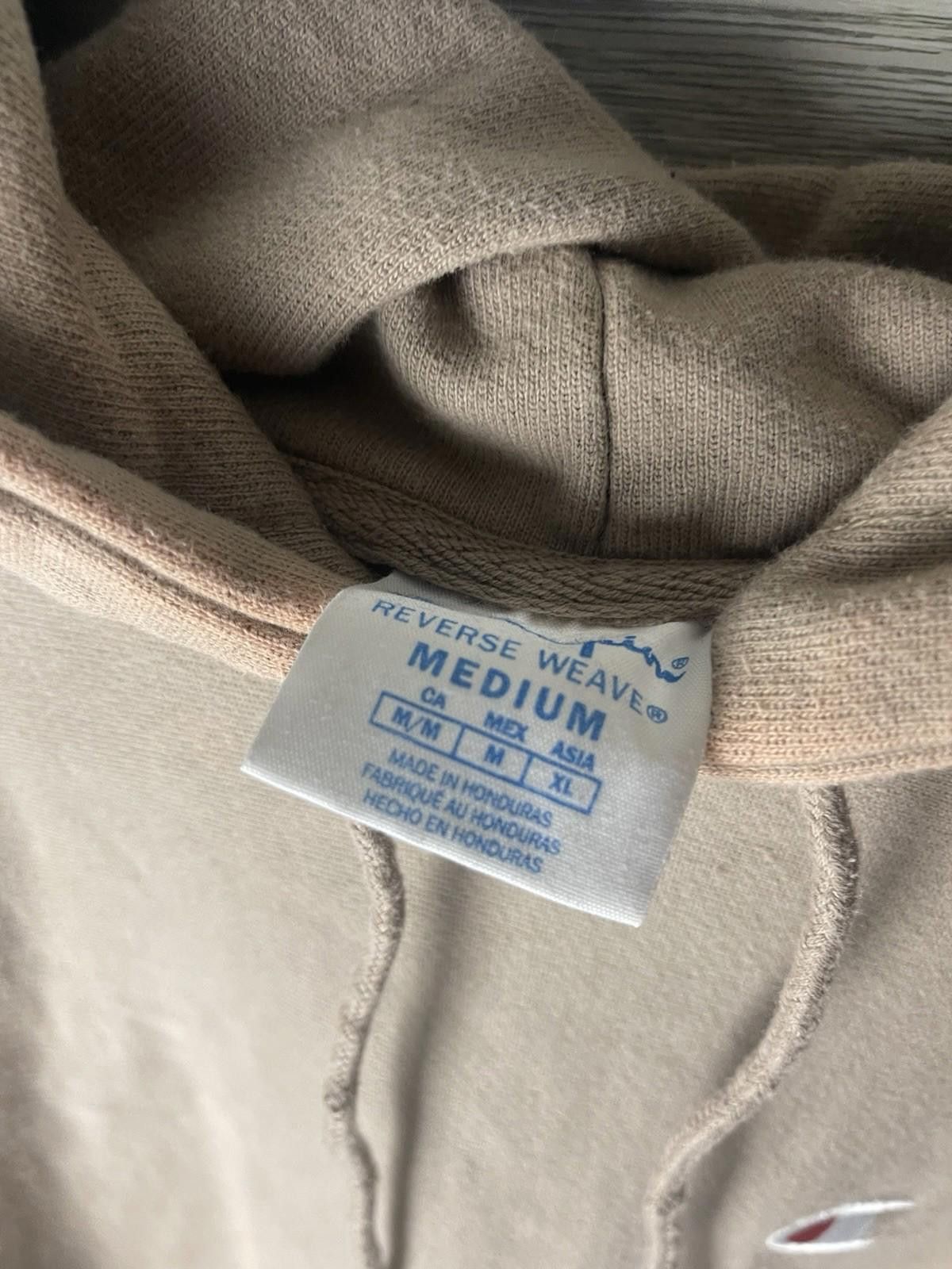 Champion Vintage Champion Men’s Hoodie Reverse Weave Pullover M Tan Size US S / EU 44-46 / 1 - 5 Thumbnail