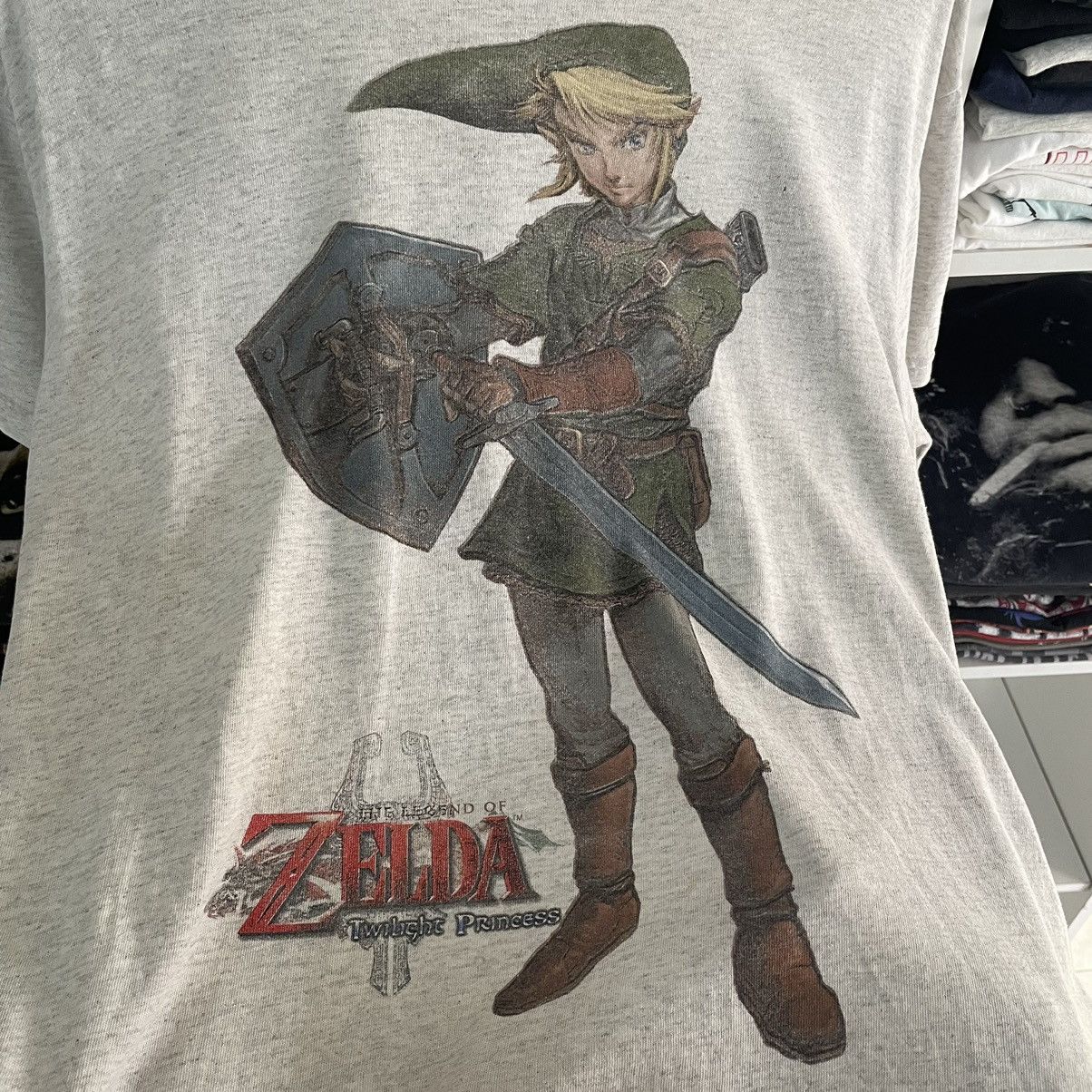 Nintendo The Legend Of Zelda Twilight Princess Nintendo Promo T-Shirt Size US M / EU 48-50 / 2 - 2 Thumbnail