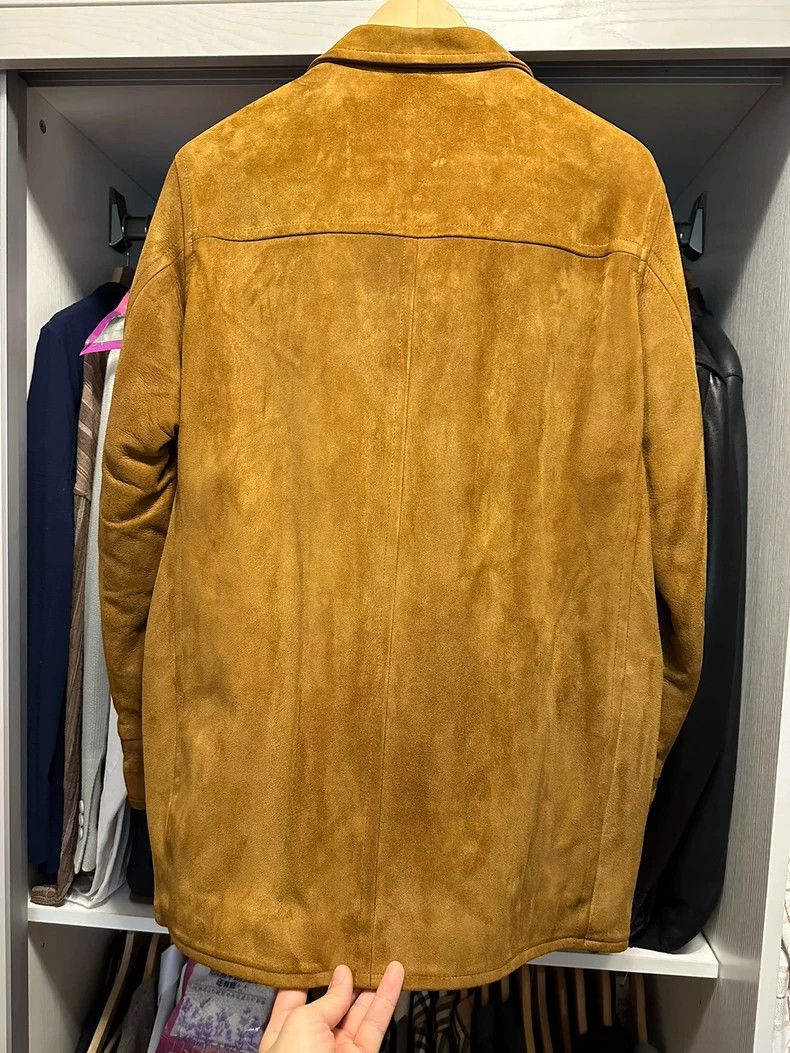 Loro Piana LORO PIANA Men's suede leather jackets Size US L / EU 52-54 / 3 - 3 Thumbnail