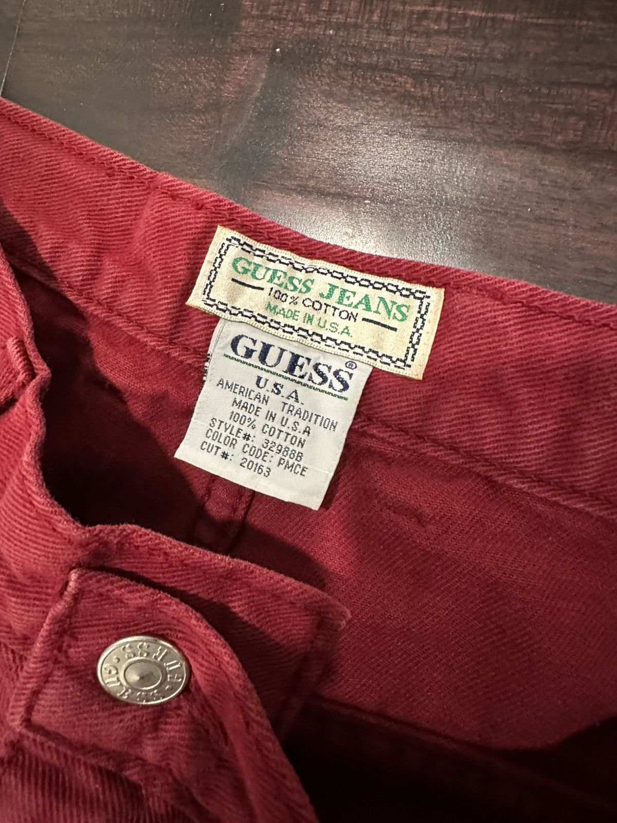 Guess × Vintage Vintage baggy Guess pants Size US 32 / EU 48 - 4 Thumbnail