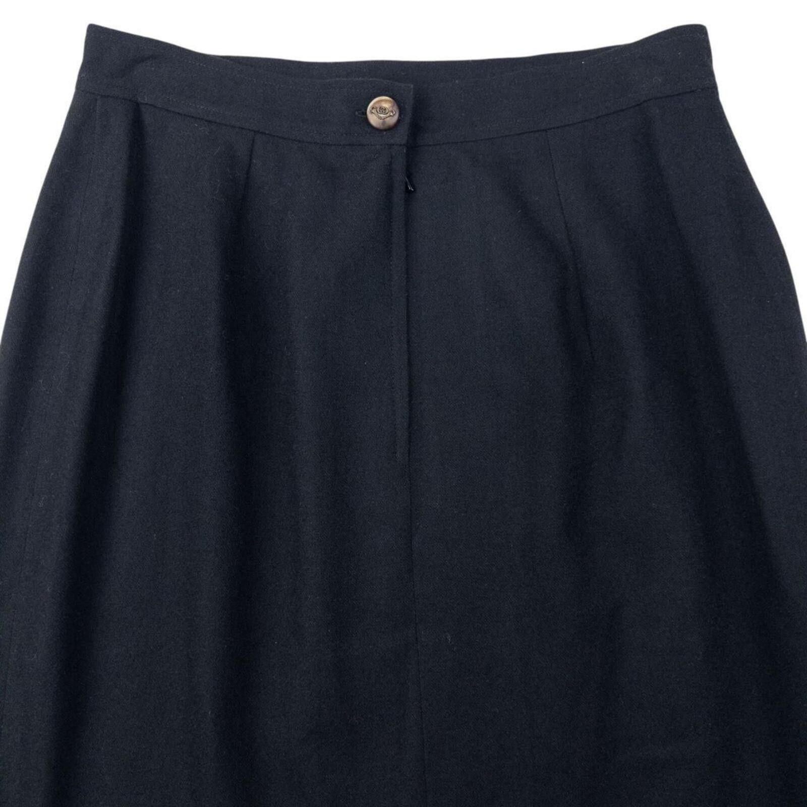 Gucci Vintage 80s Gucci Wool Skirt Womens Size W26 Size 26" / US 2 / IT 38 - 4 Thumbnail