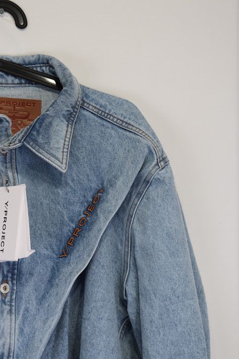 Y/Project o1rshd1 Button Up Shirt in Ice Blue Size US L / EU 52-54 / 3 - 5 Thumbnail