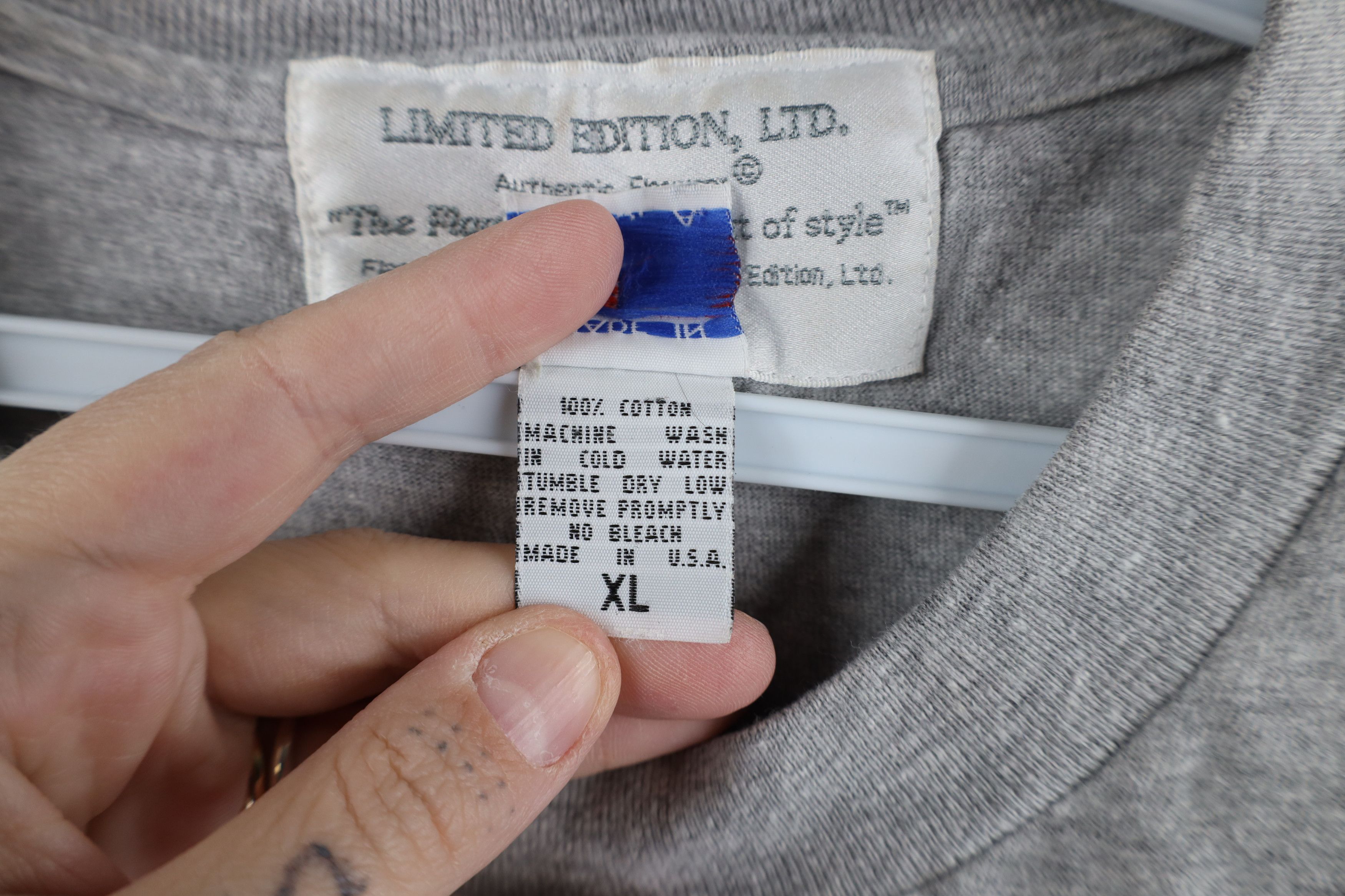 Vintage Vintage 90s Streetwear Fourth of July T-Shirt Gray USA Size US XL / EU 56 / 4 - 9 Thumbnail