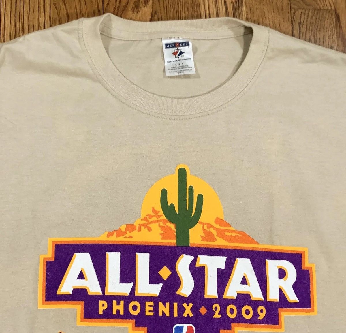Jerzees NBA All Star Game 2009 T Shirt (Size L) NWOT Size US L / EU 52-54 / 3 - 3 Thumbnail